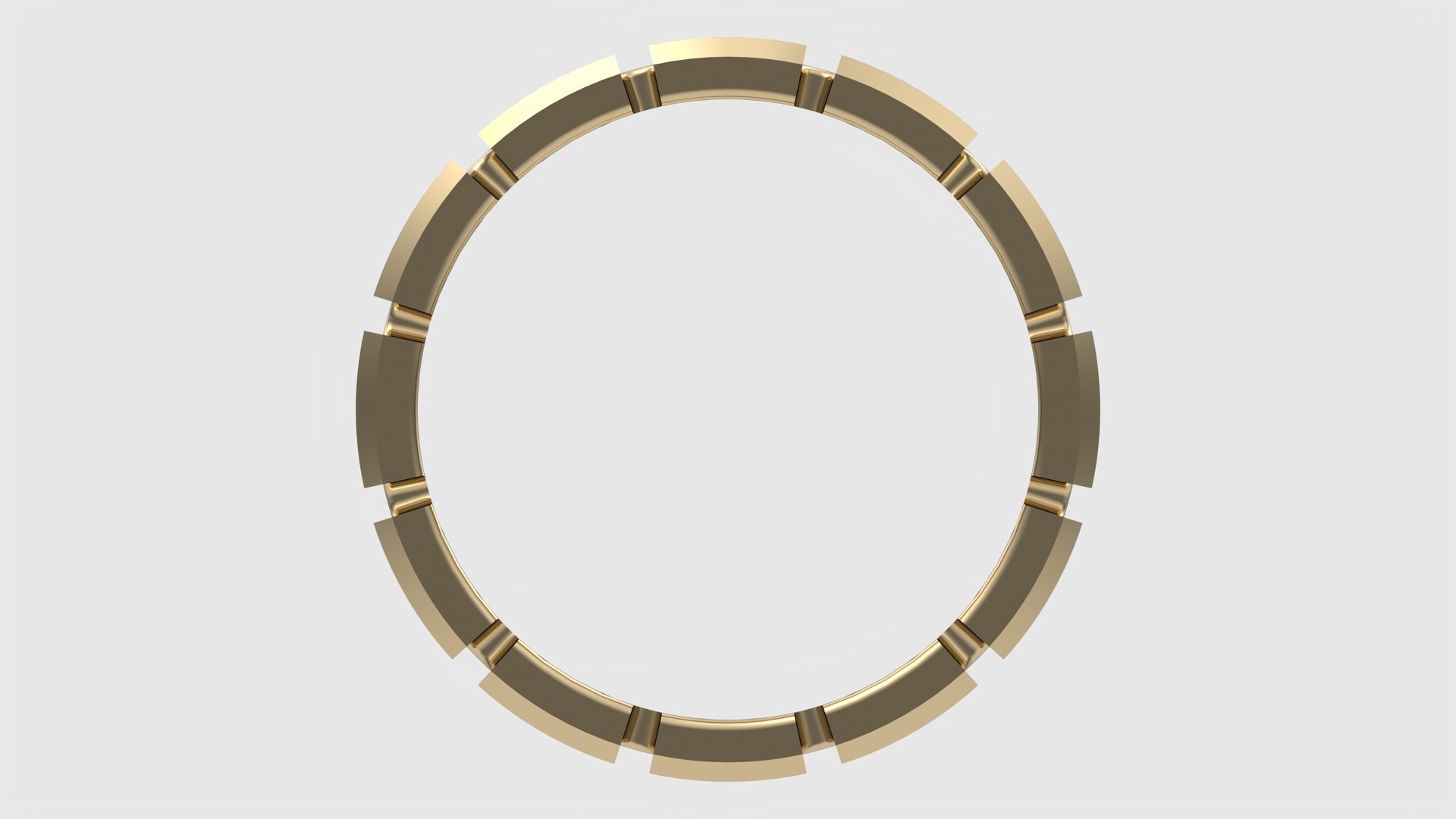 Square Setting Eternity Band JDBCo 3D print model_4