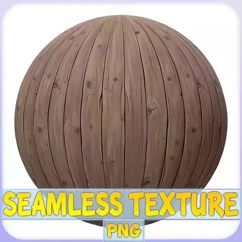 Stylized Wood Seamless Texture