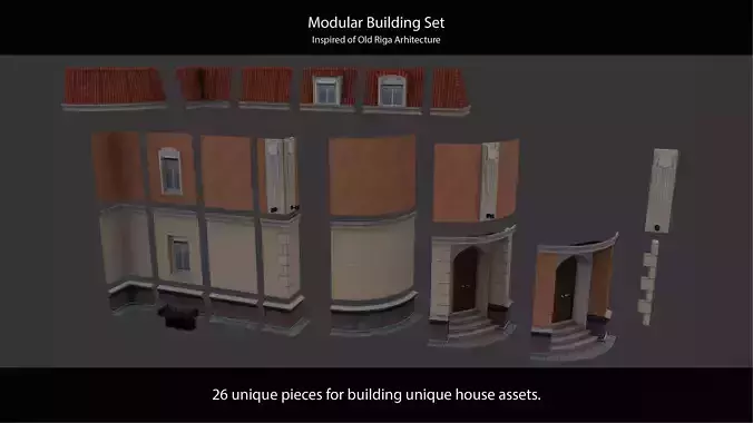 Modular Building Tileset