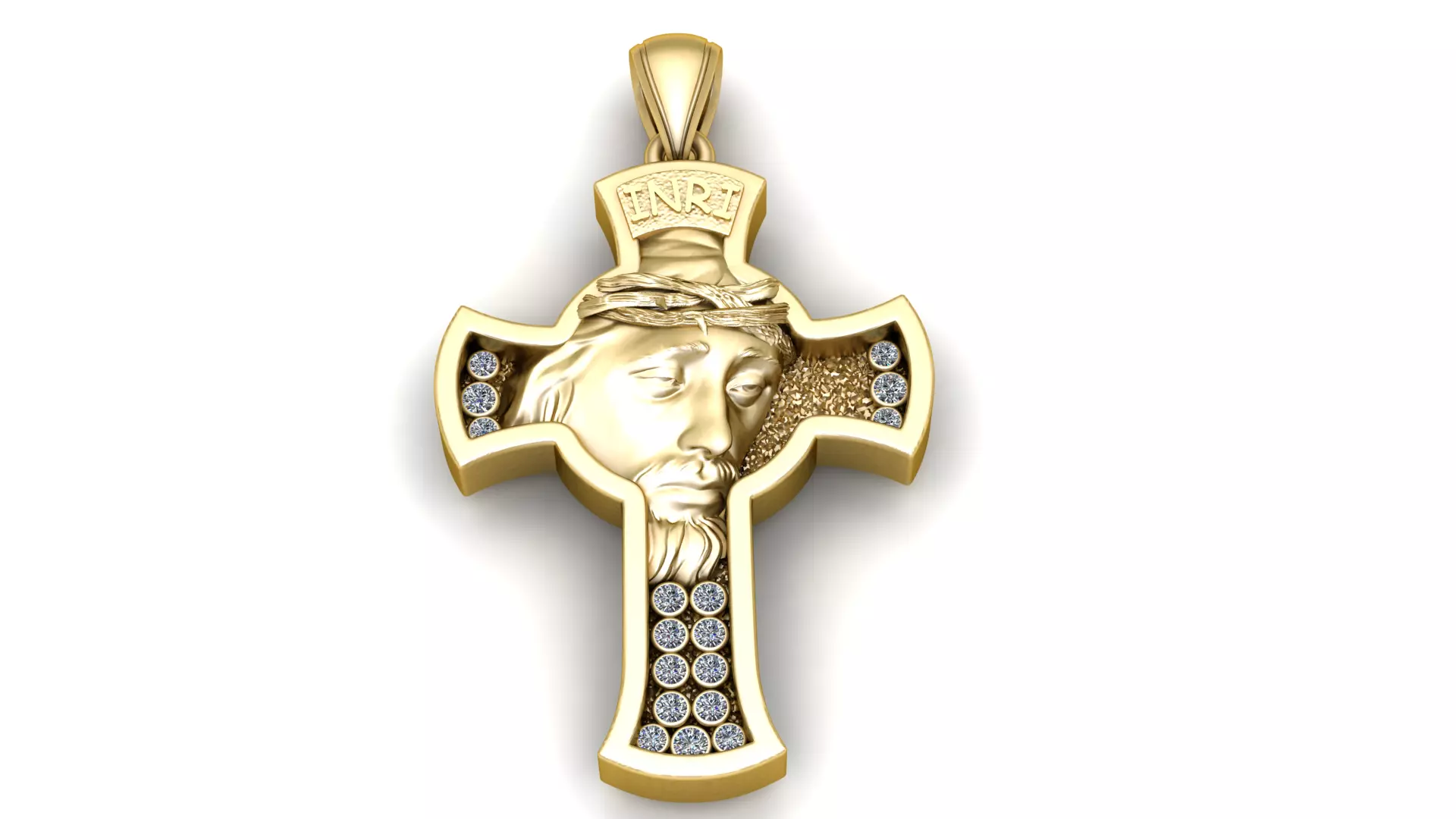 FACE T PENDANT 3D PRINTABLE MODEL 3D print model