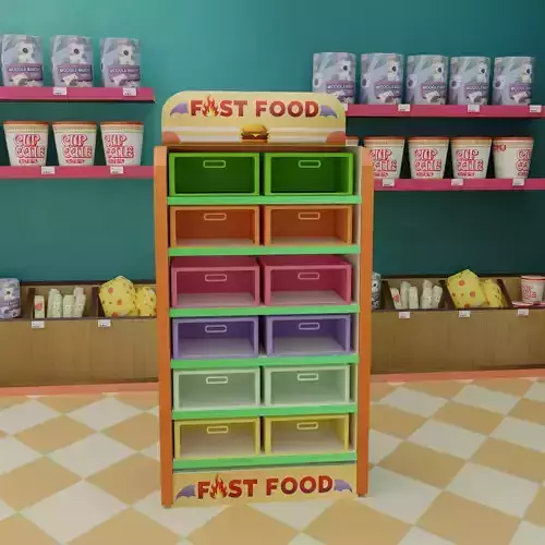 Fast food room