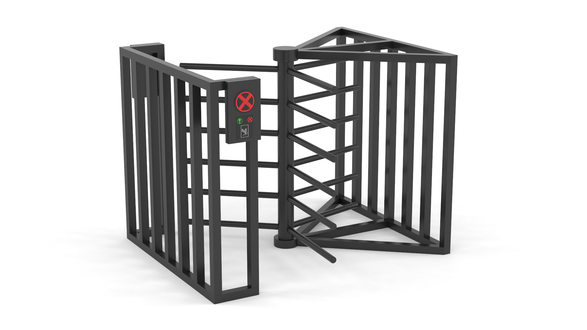 Turnstile Gate 3D model_4
