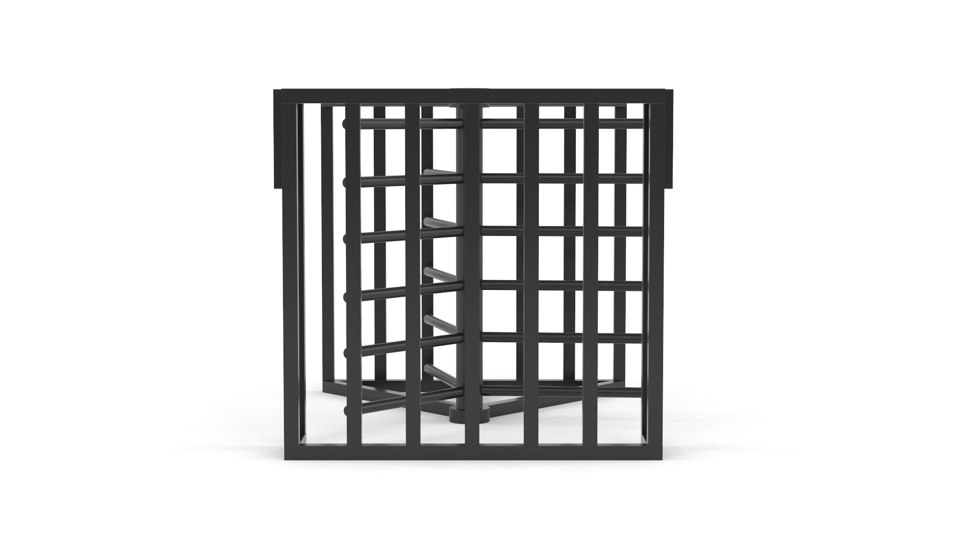 Turnstile Gate 3D model_3