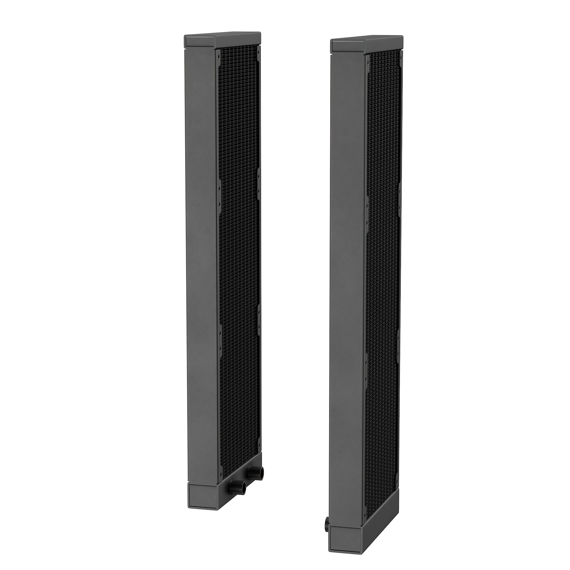 Liquid Cooling Radiators 360 mm 3D model_22