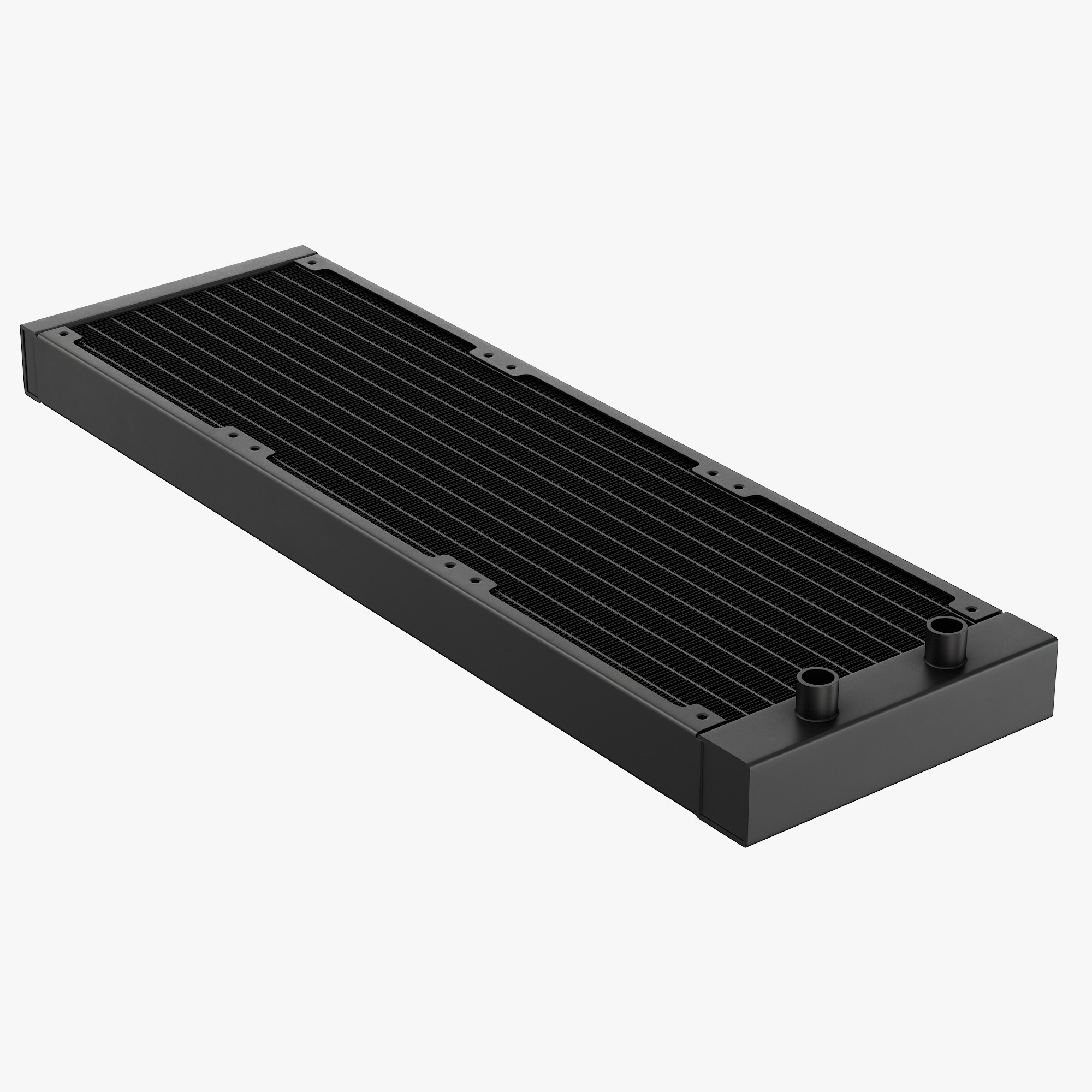 Liquid Cooling Radiators 360 mm 3D model_2