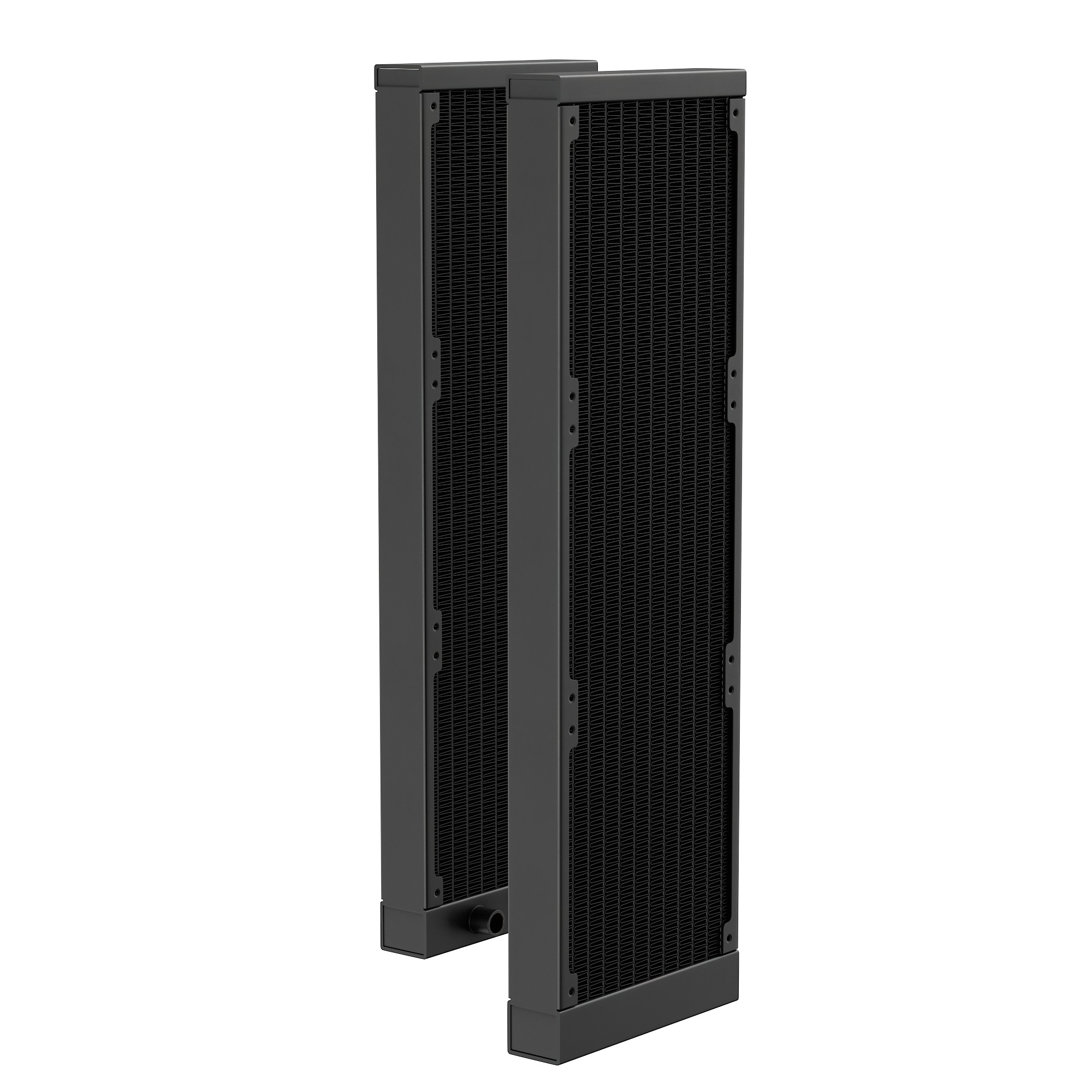 Liquid Cooling Radiators 360 mm 3D model_36