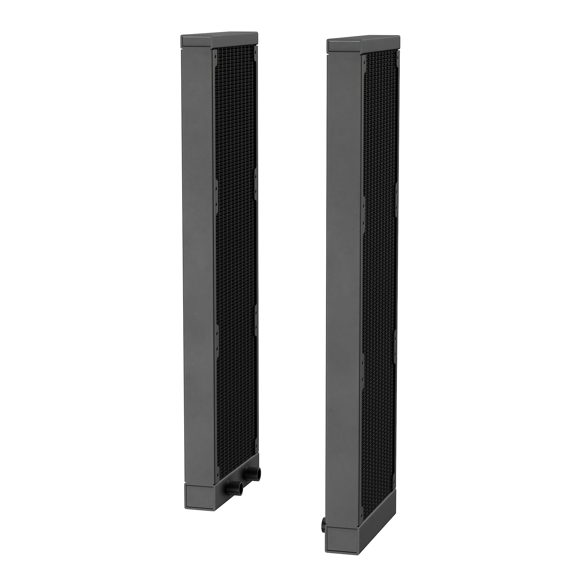 Liquid Cooling Radiators 360 mm 3D model_38