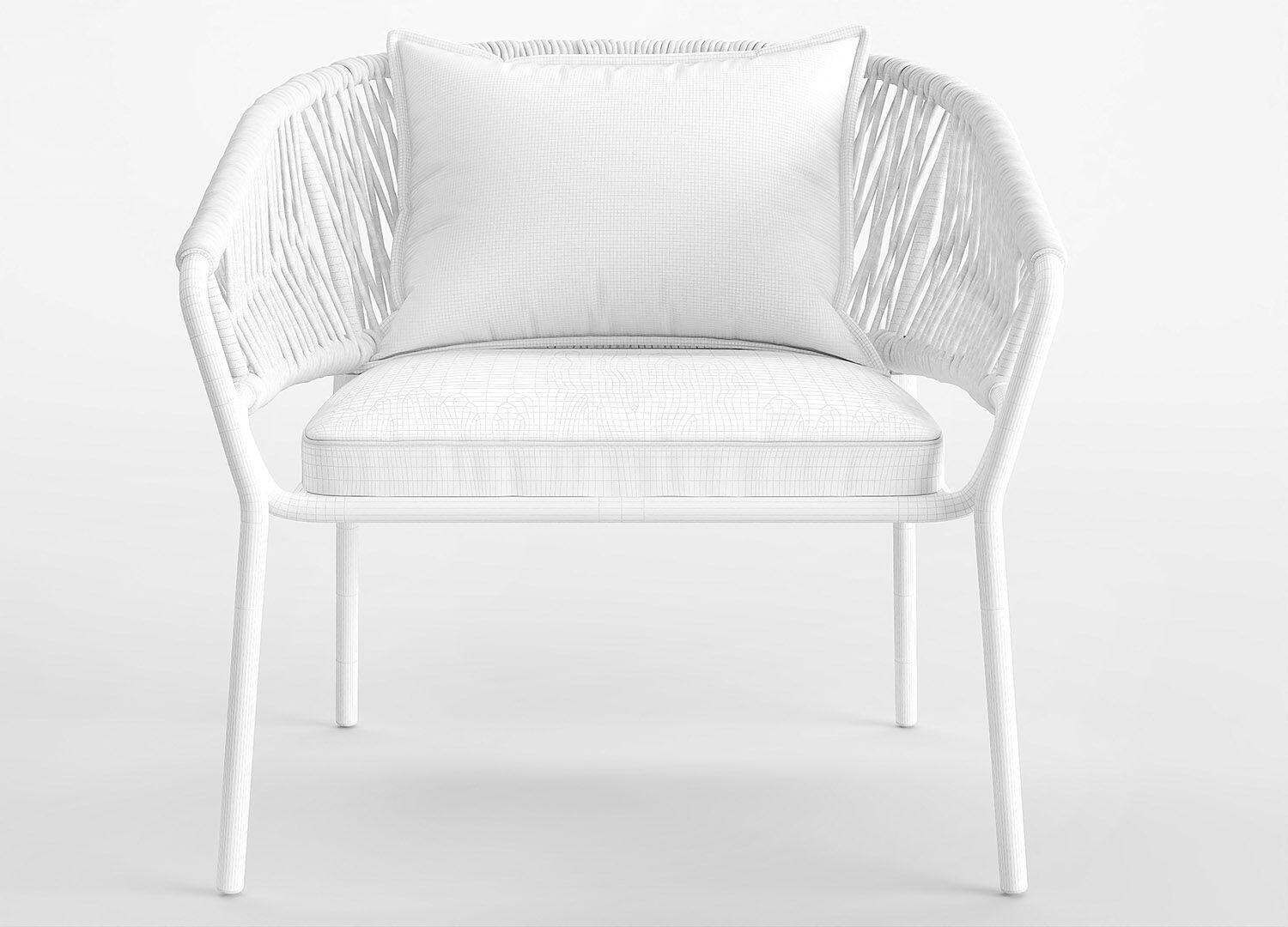 Pleasure outdoor furniture set 3D Model 3D model_7