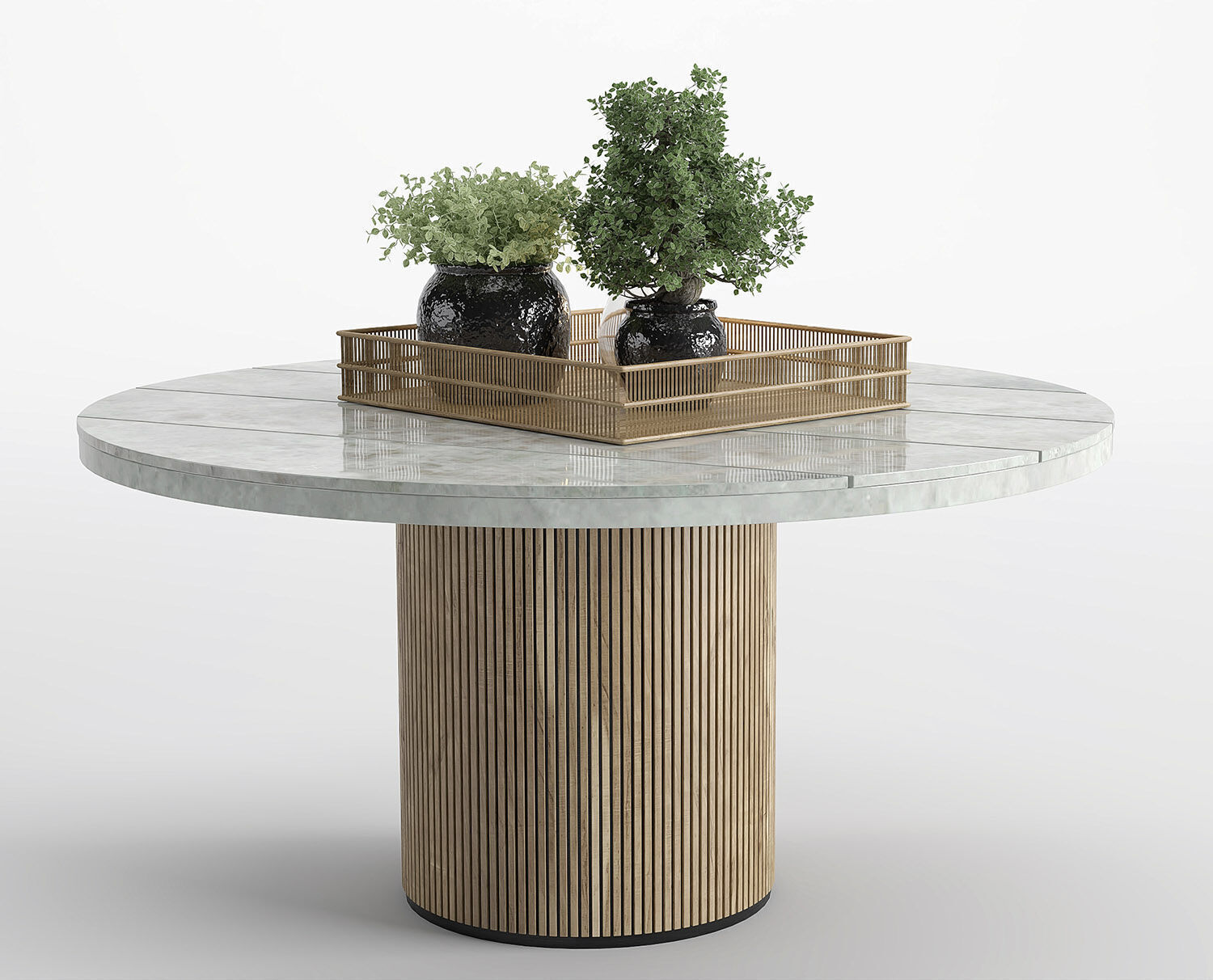 Pleasure outdoor furniture set 3D Model 3D model_2