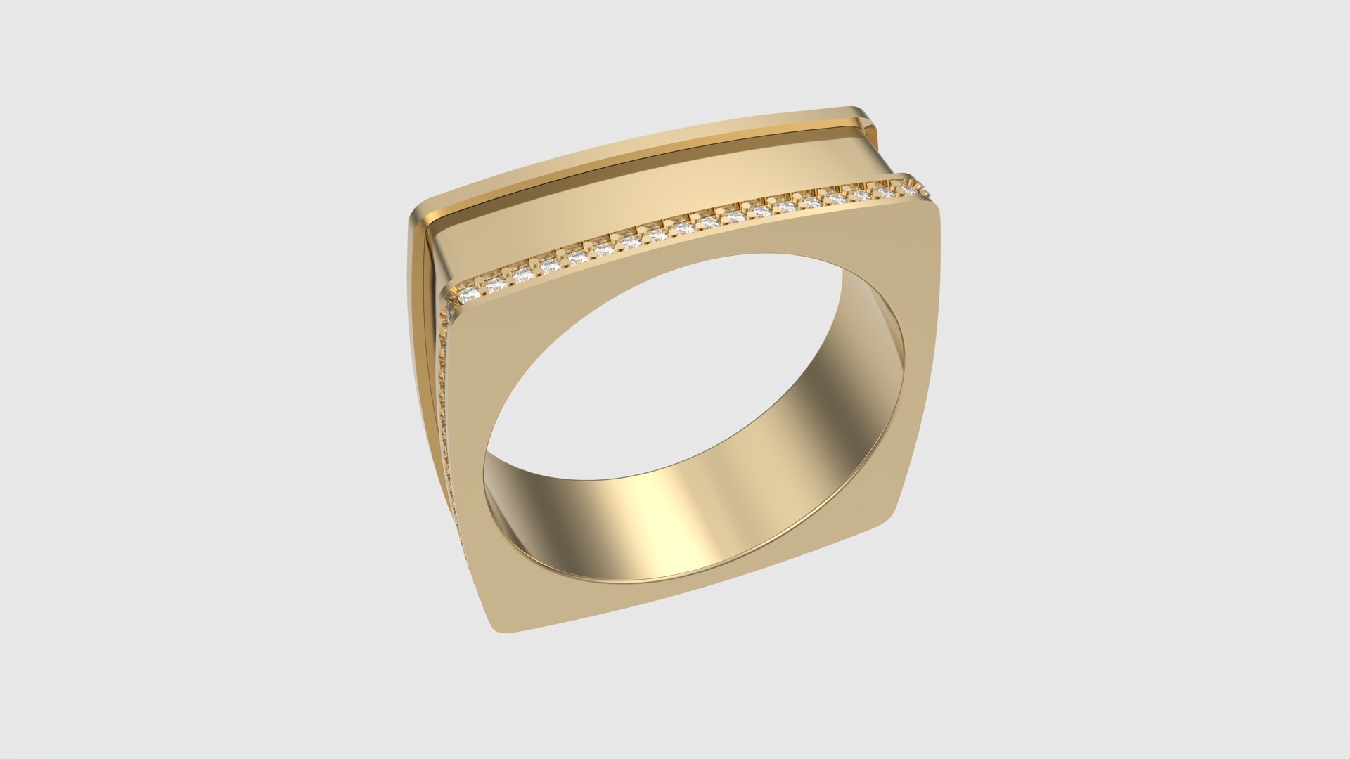 Square Outer Elegance Ring JDBCo 3D print model_24