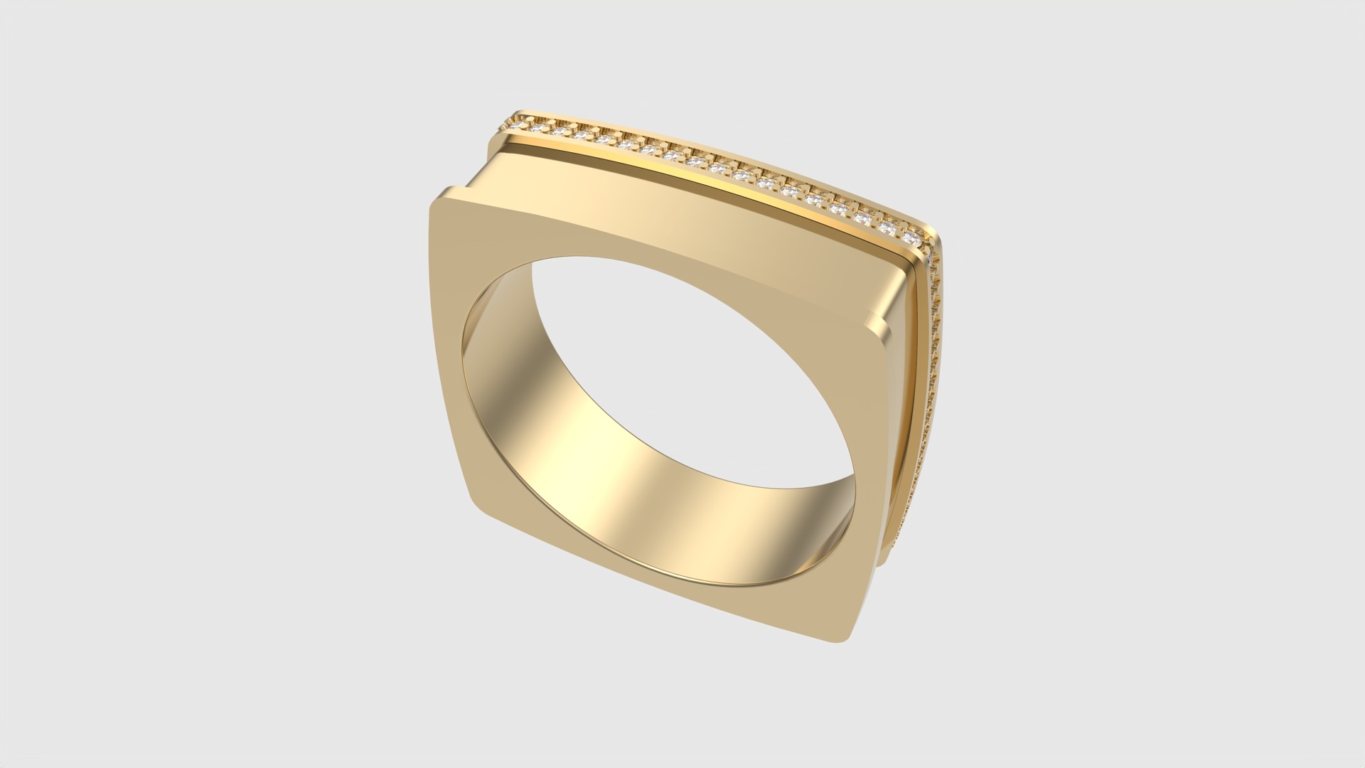 Square Outer Elegance Ring JDBCo 3D print model_15