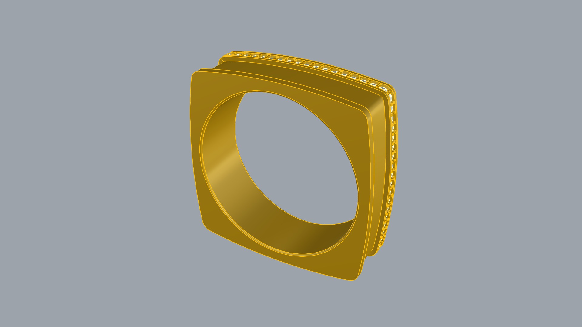 Square Outer Elegance Ring JDBCo 3D print model_7
