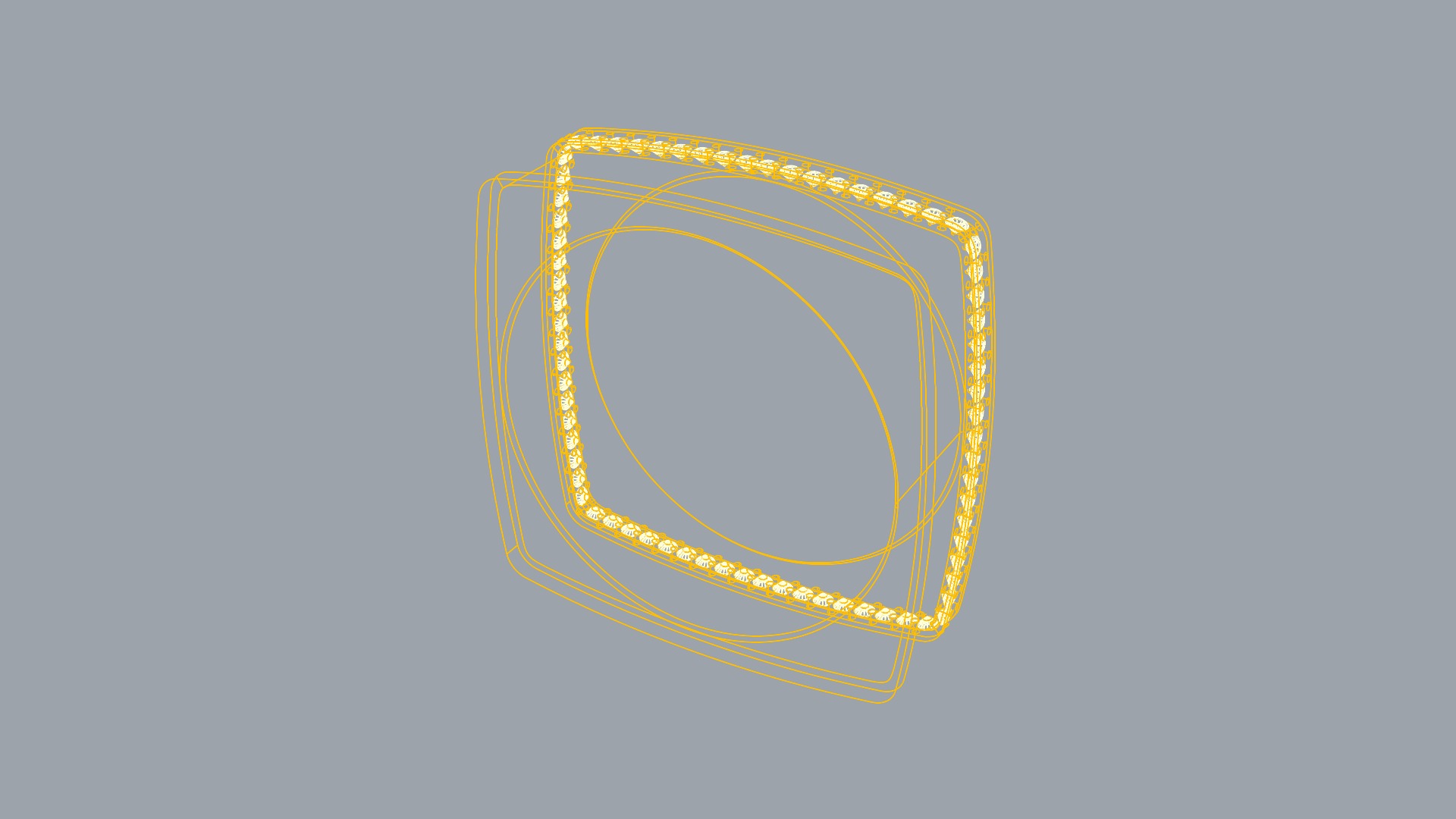 Square Outer Elegance Ring JDBCo 3D print model_8