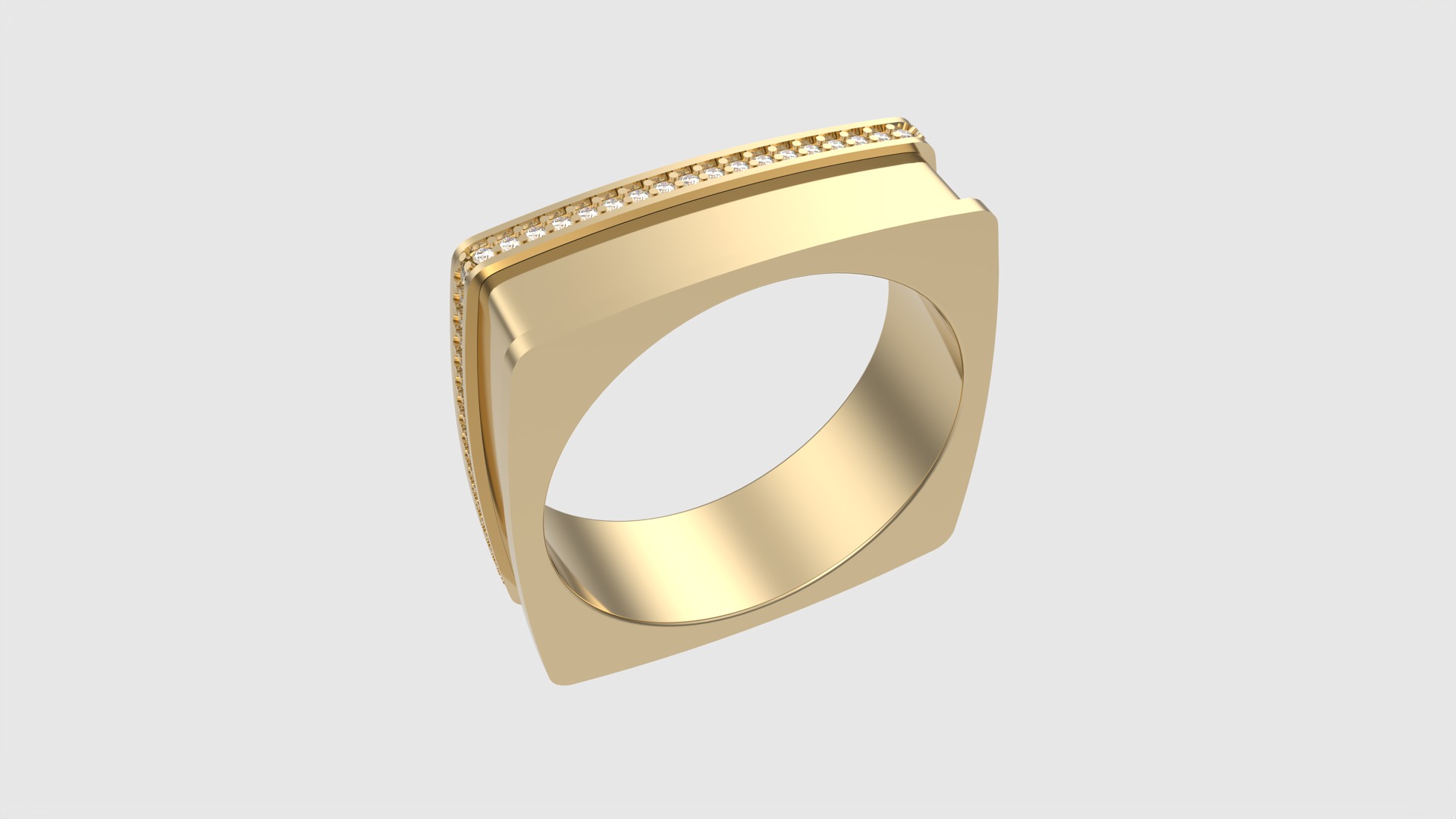 Square Outer Elegance Ring JDBCo 3D print model_17