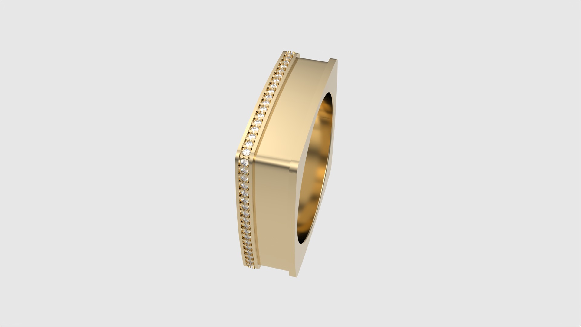 Square Outer Elegance Ring JDBCo 3D print model_19