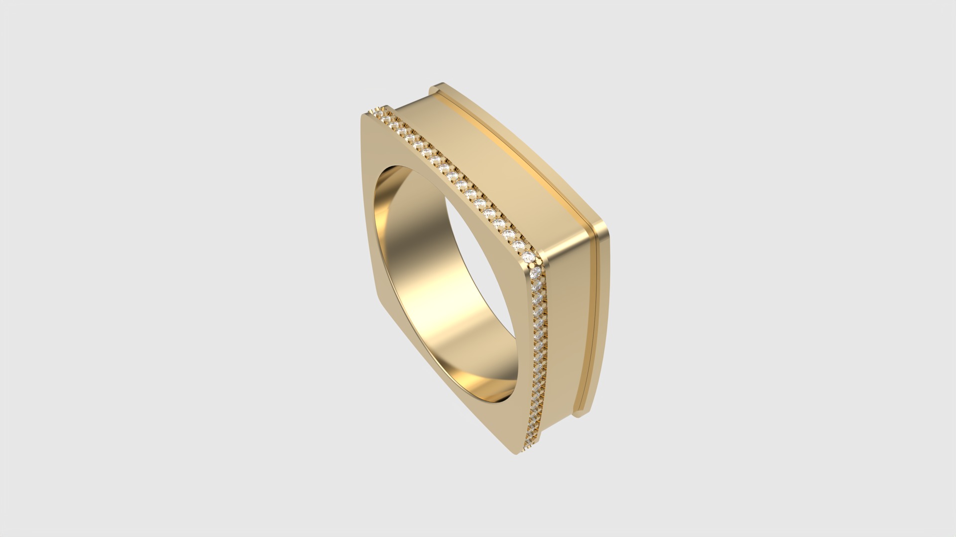Square Outer Elegance Ring JDBCo 3D print model_21