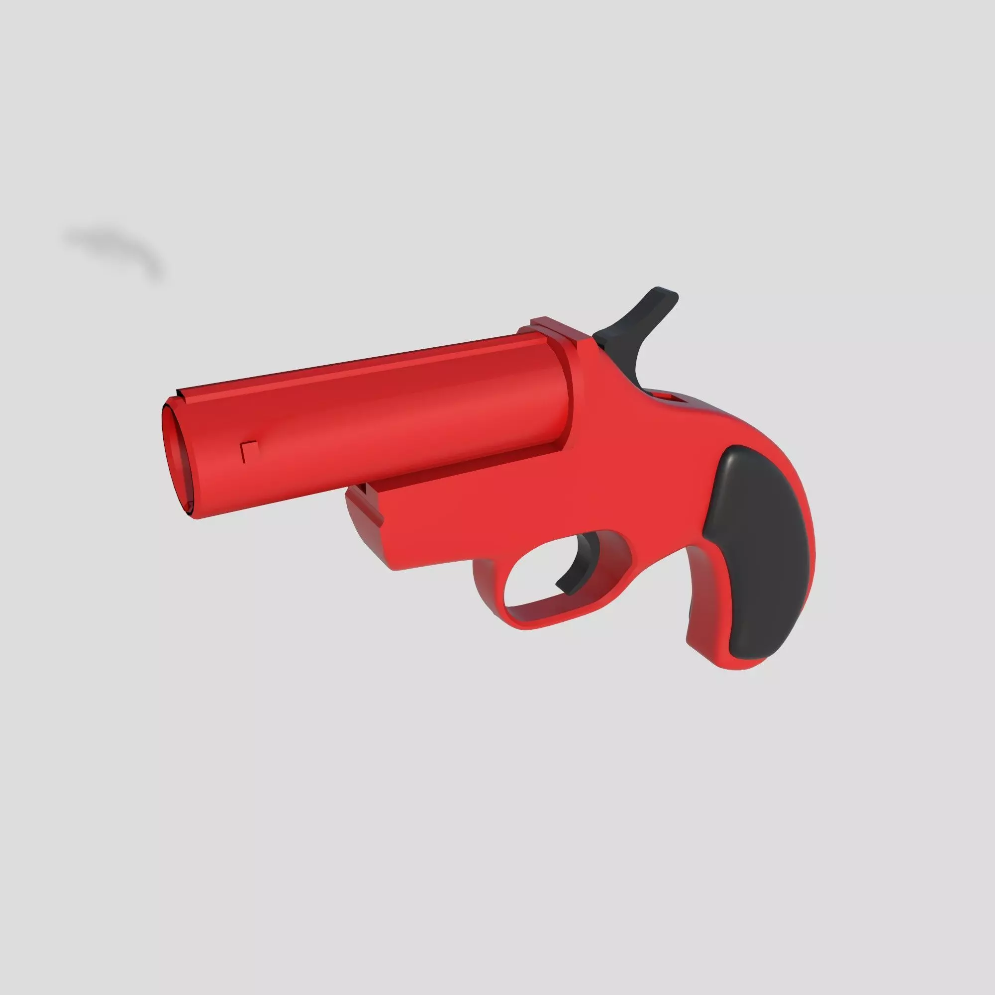 Flare Gun 3D model_0