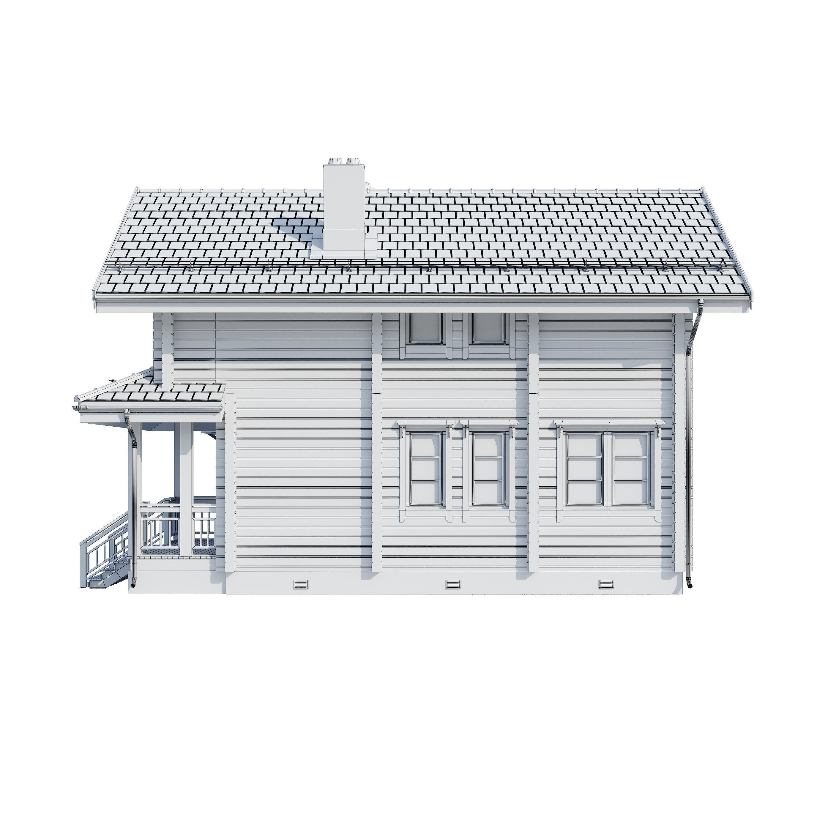 House Forest Tale 3D model_23