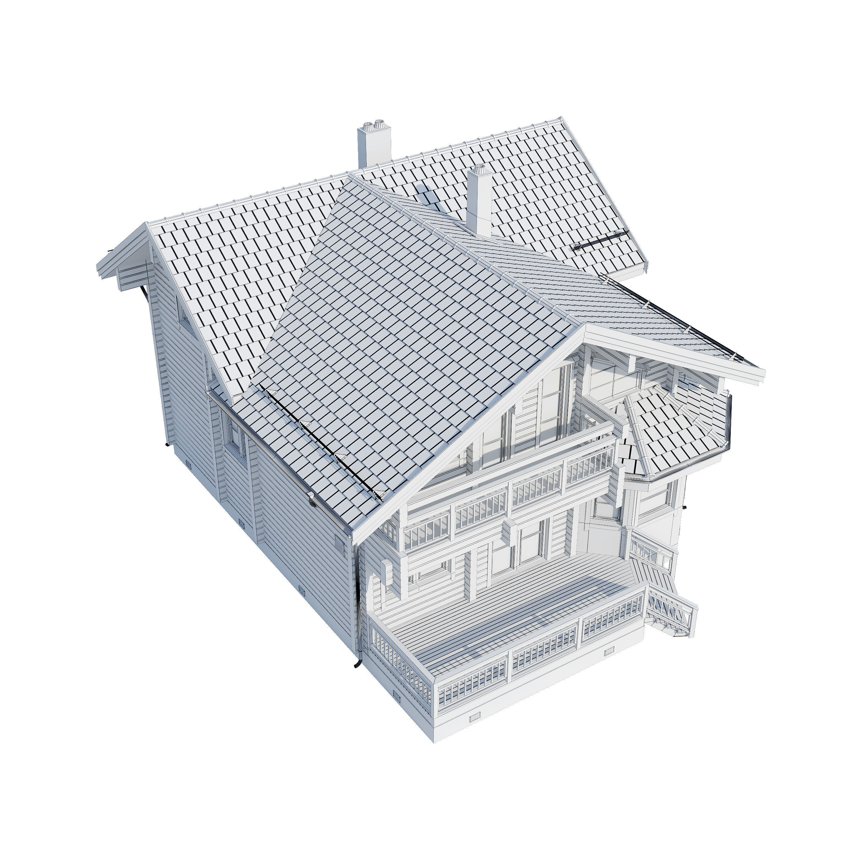 House Forest Tale 3D model_24
