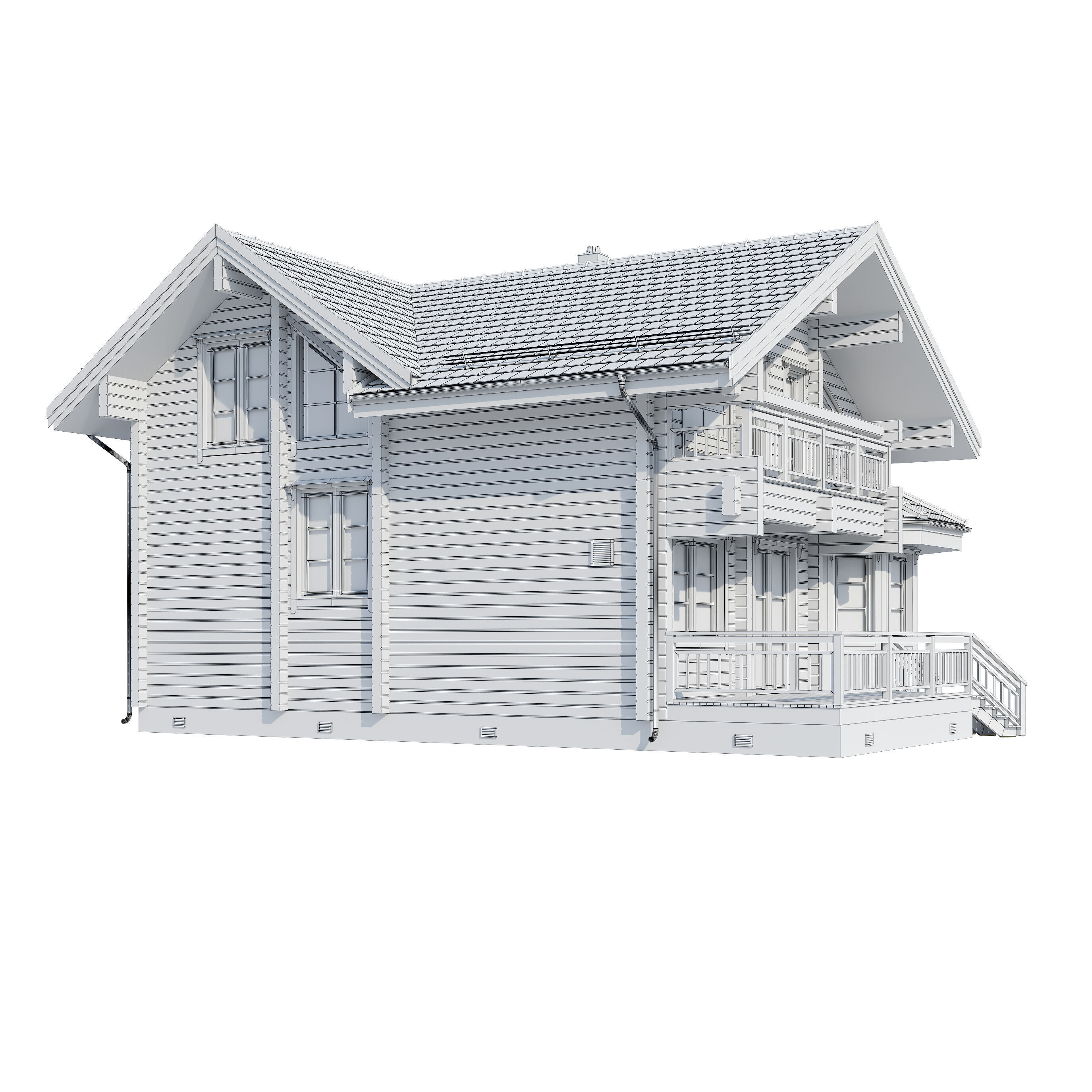 House Forest Tale 3D model_14
