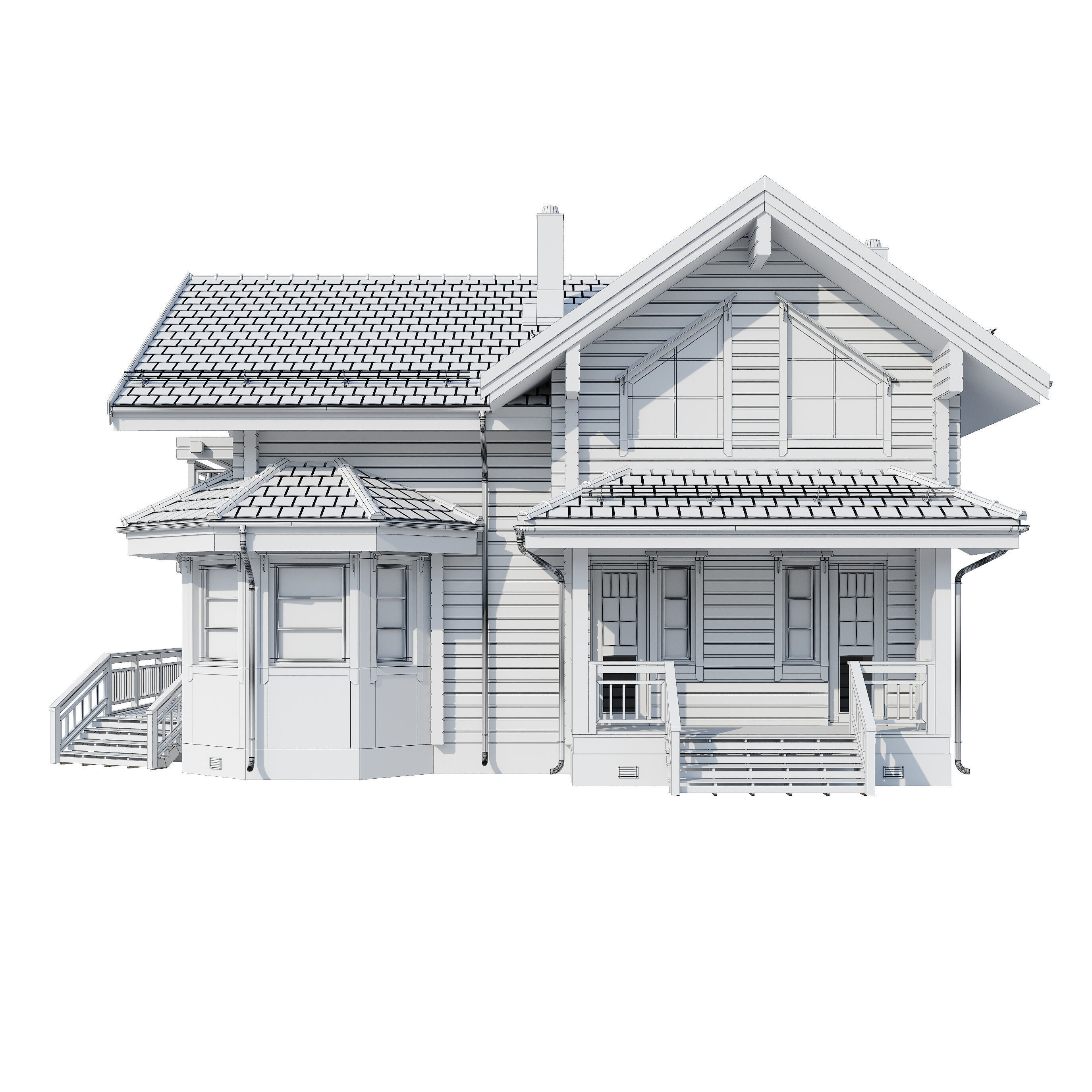 House Forest Tale 3D model_19