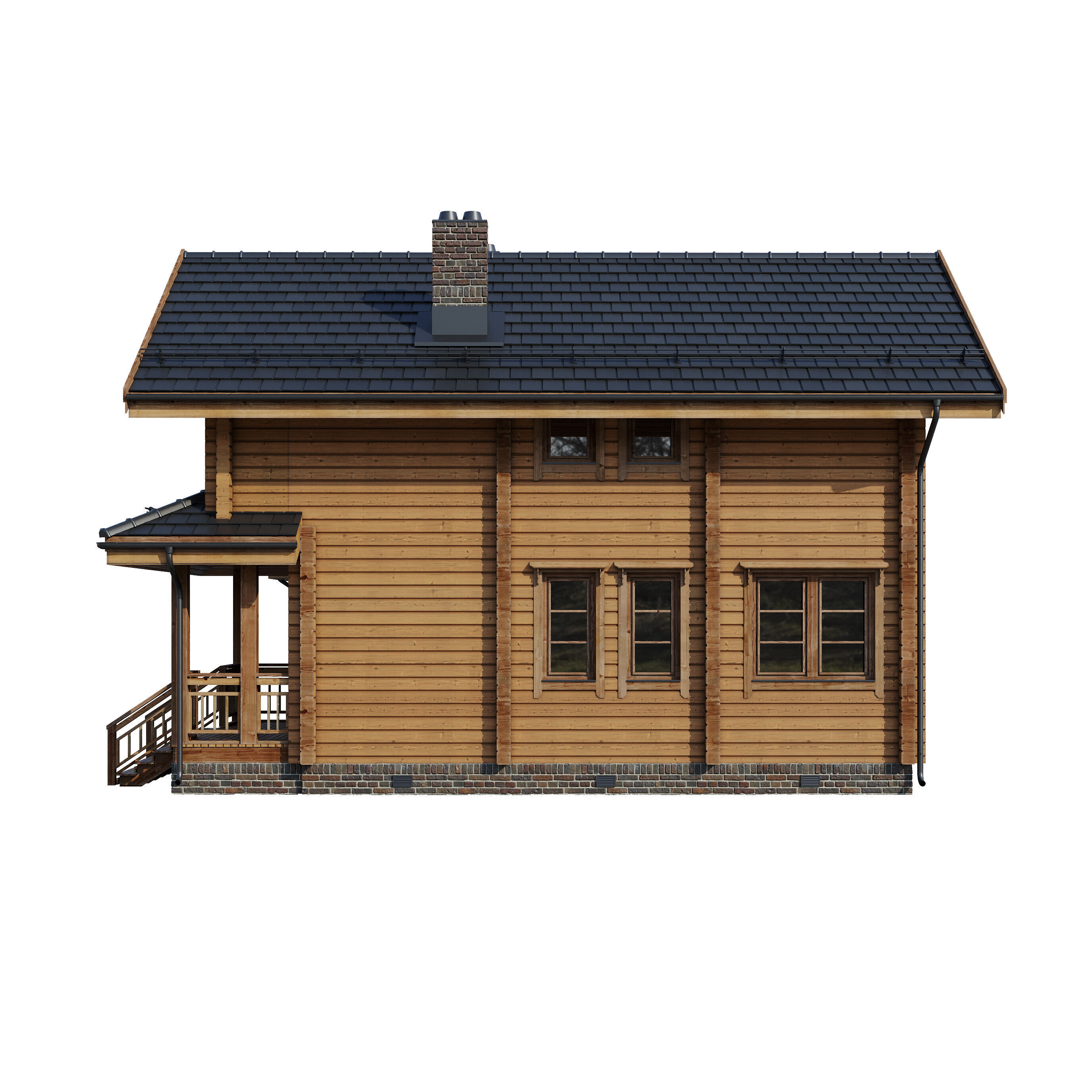House Forest Tale 3D model_7