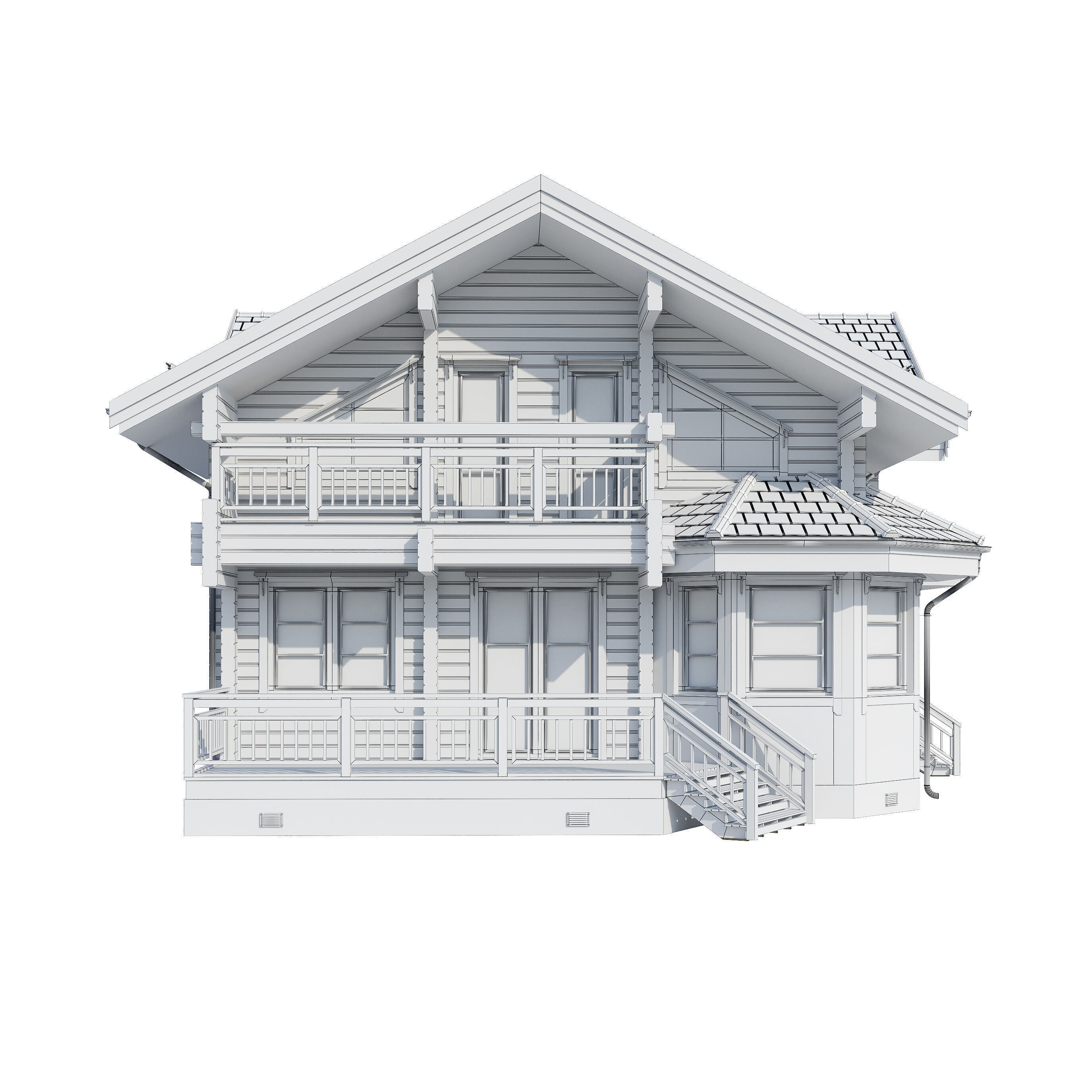 House Forest Tale 3D model_22
