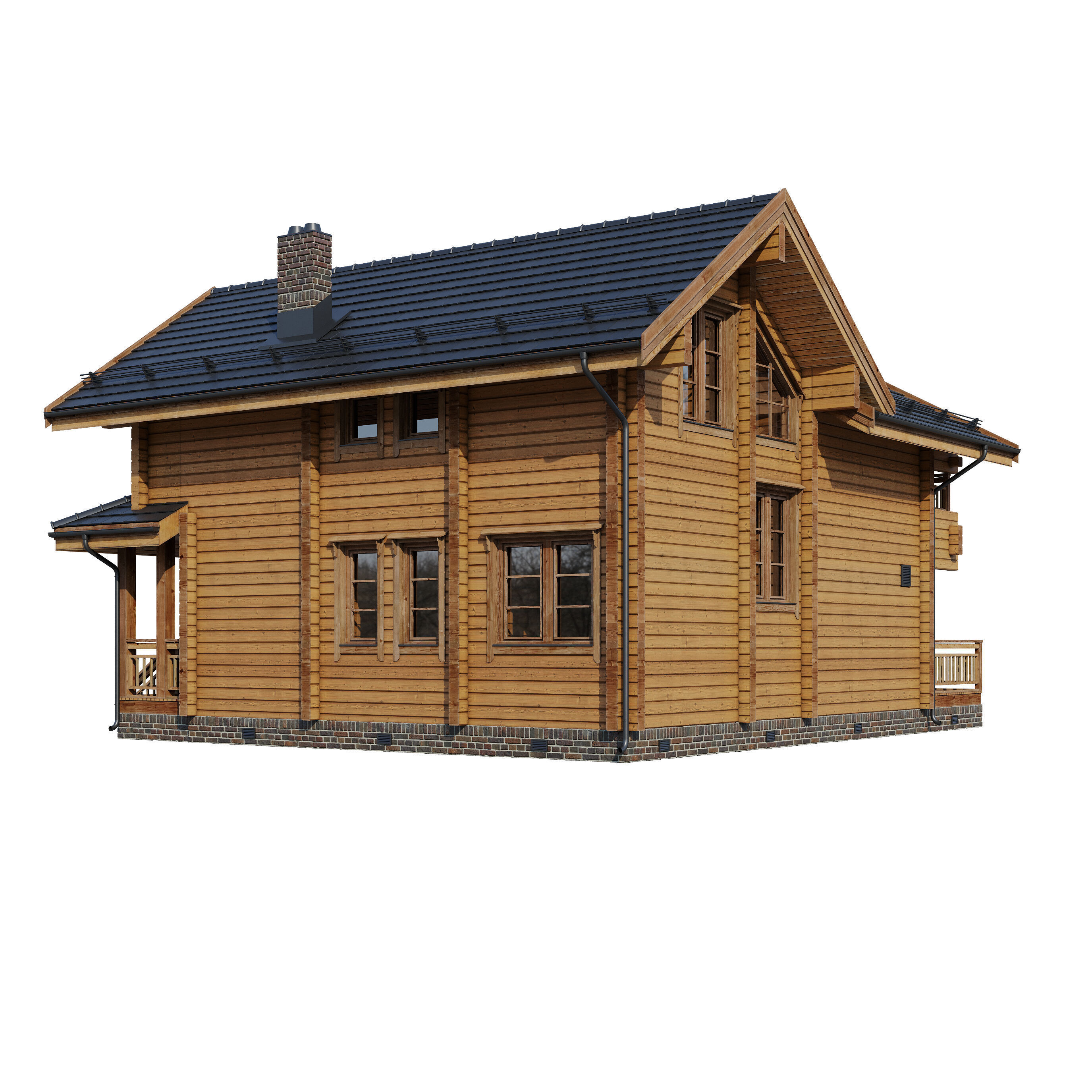 House Forest Tale 3D model_25