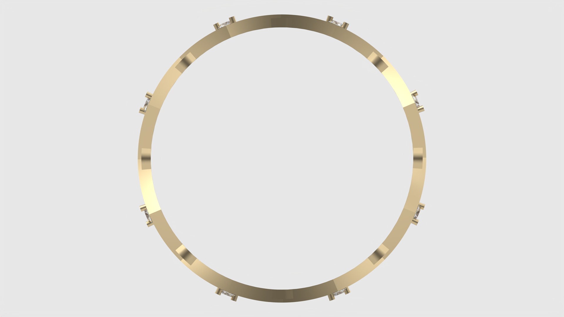 Unique Geometric Pathway Ring JDBCo 3D print model_4