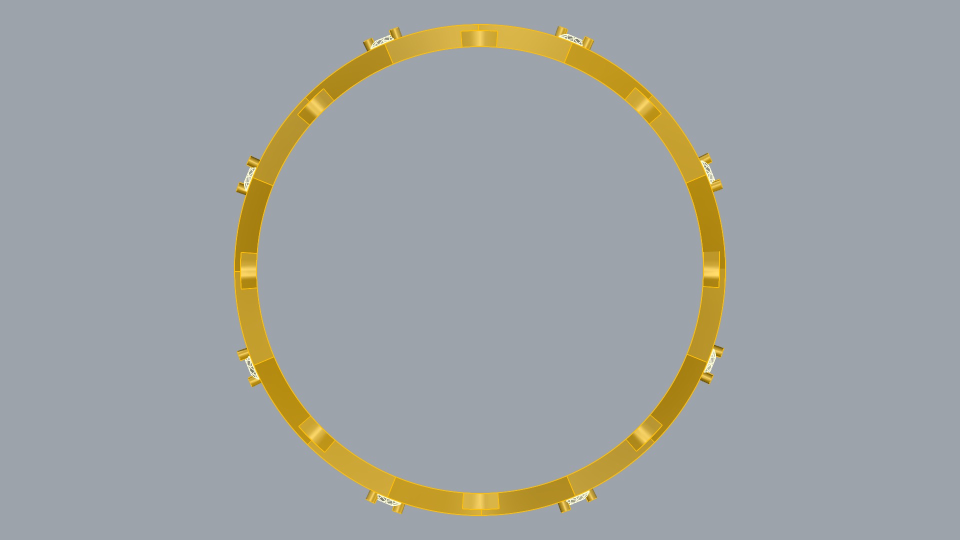 Unique Geometric Pathway Ring JDBCo 3D print model_9