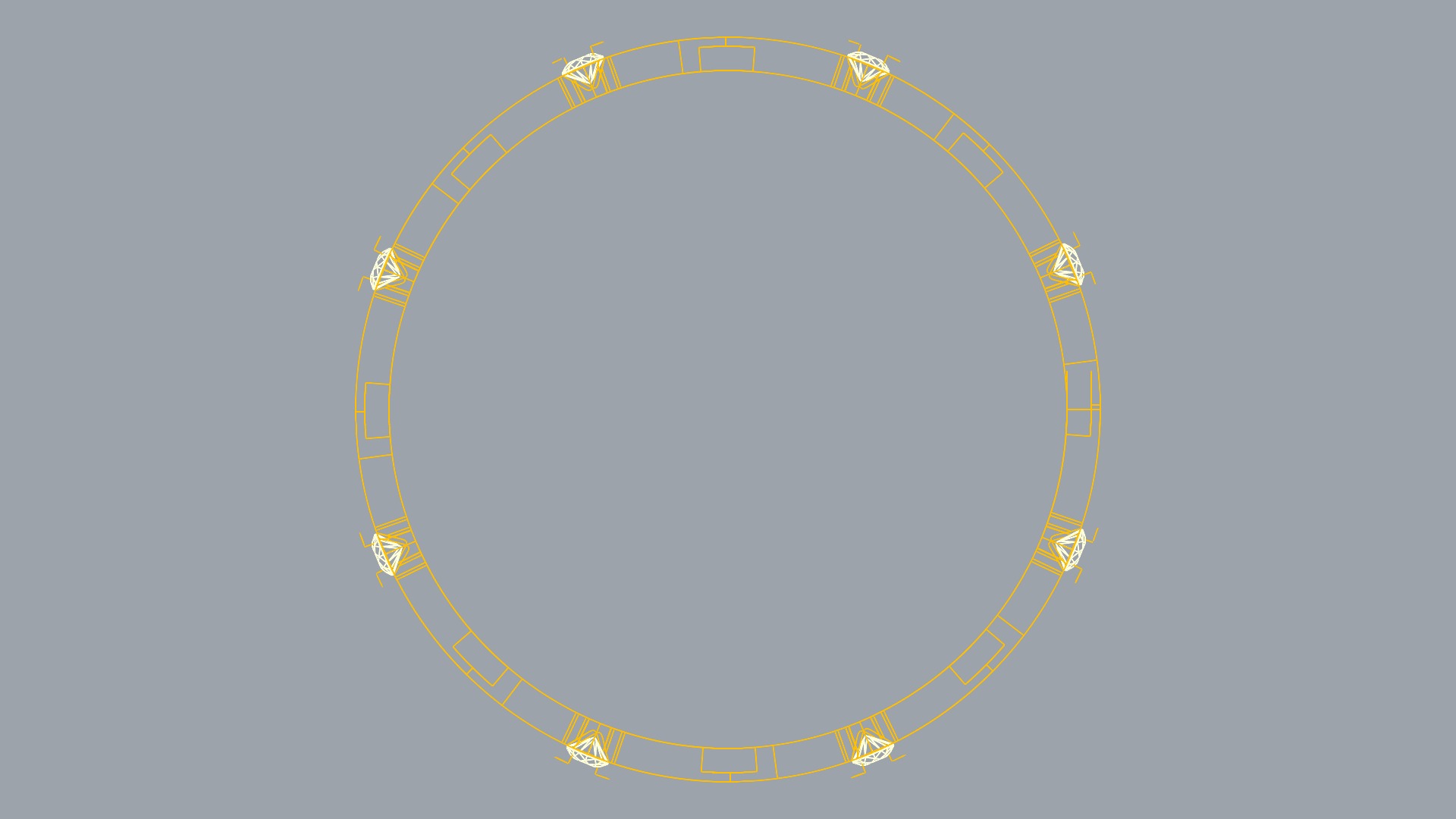 Unique Geometric Pathway Ring JDBCo 3D print model_10