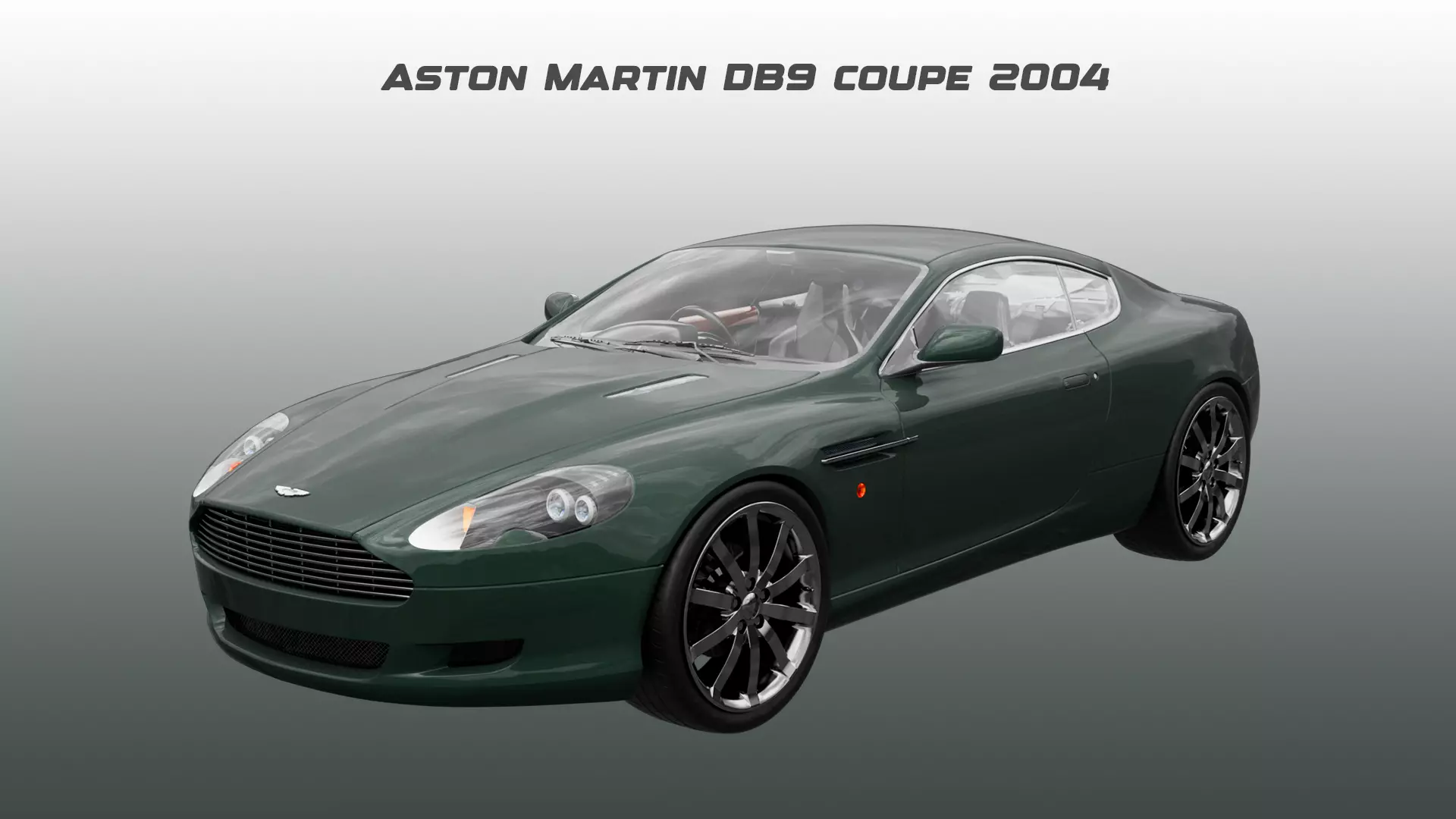 Aston Martin - 2004 - DB9 coupe 3D model_0