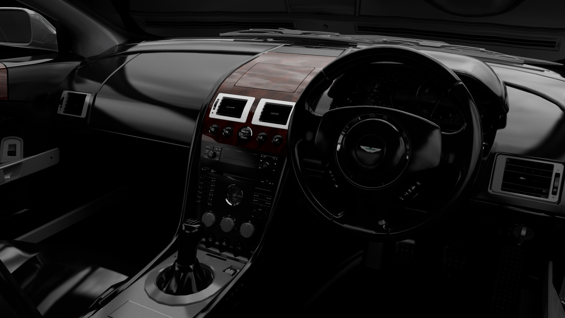 Aston Martin - 2004 - DB9 coupe 3D model_5