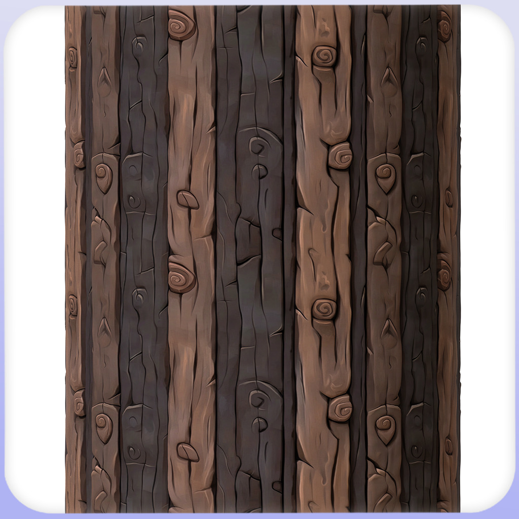  Stylized Wood Floor Seamless Texture Texture_3