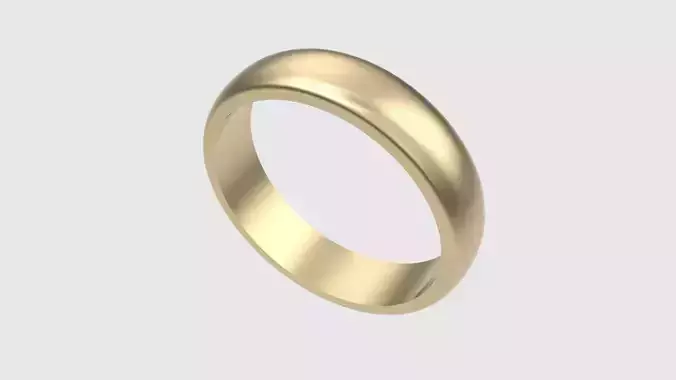 Classic Simple Wedding Band JDBCo