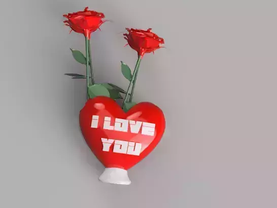 Valentines Eternal Love Flowerpot