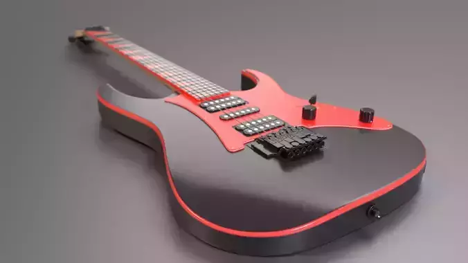 Electric Guitar in Custom Style
