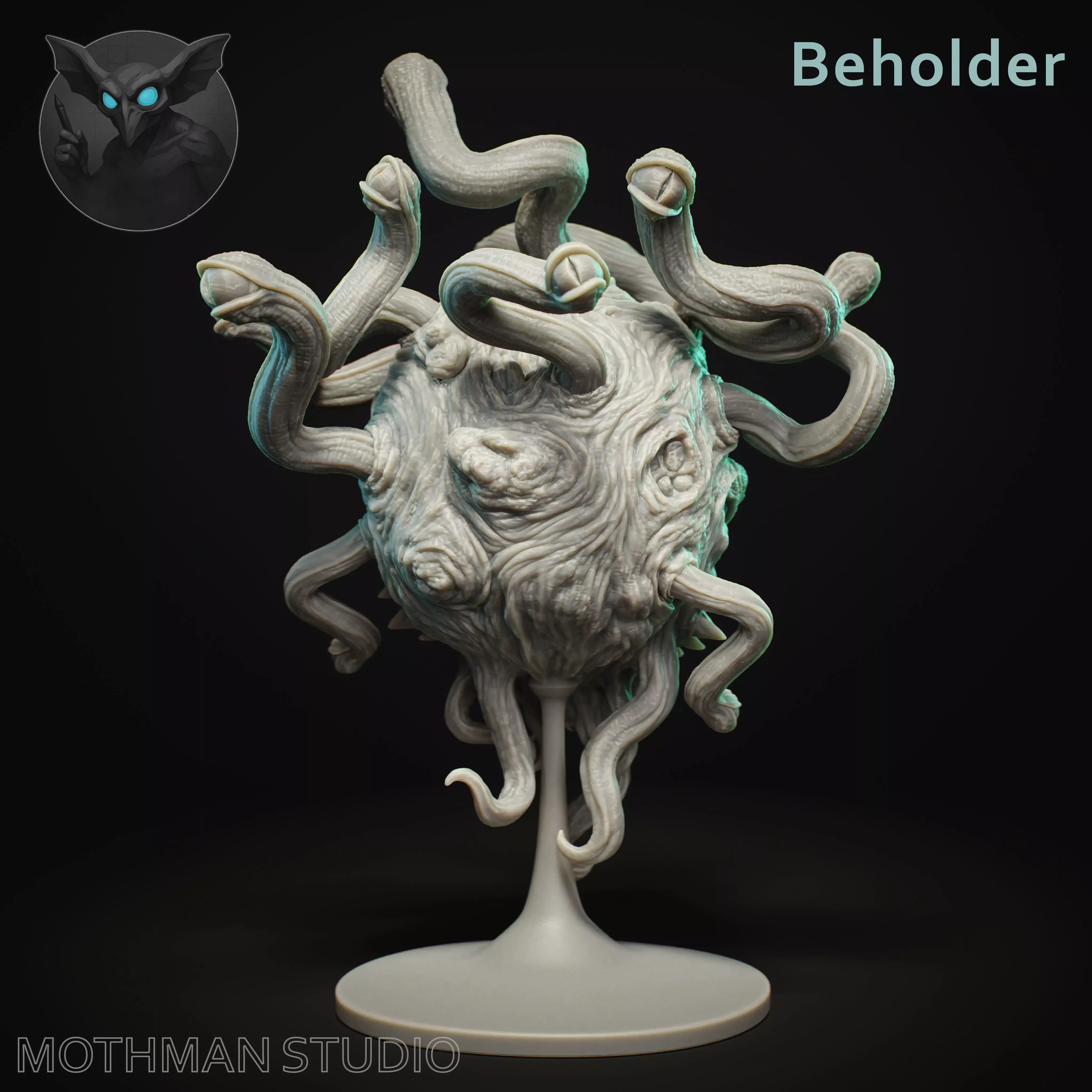 Beholder mini figure DnD Free 3D print model_2