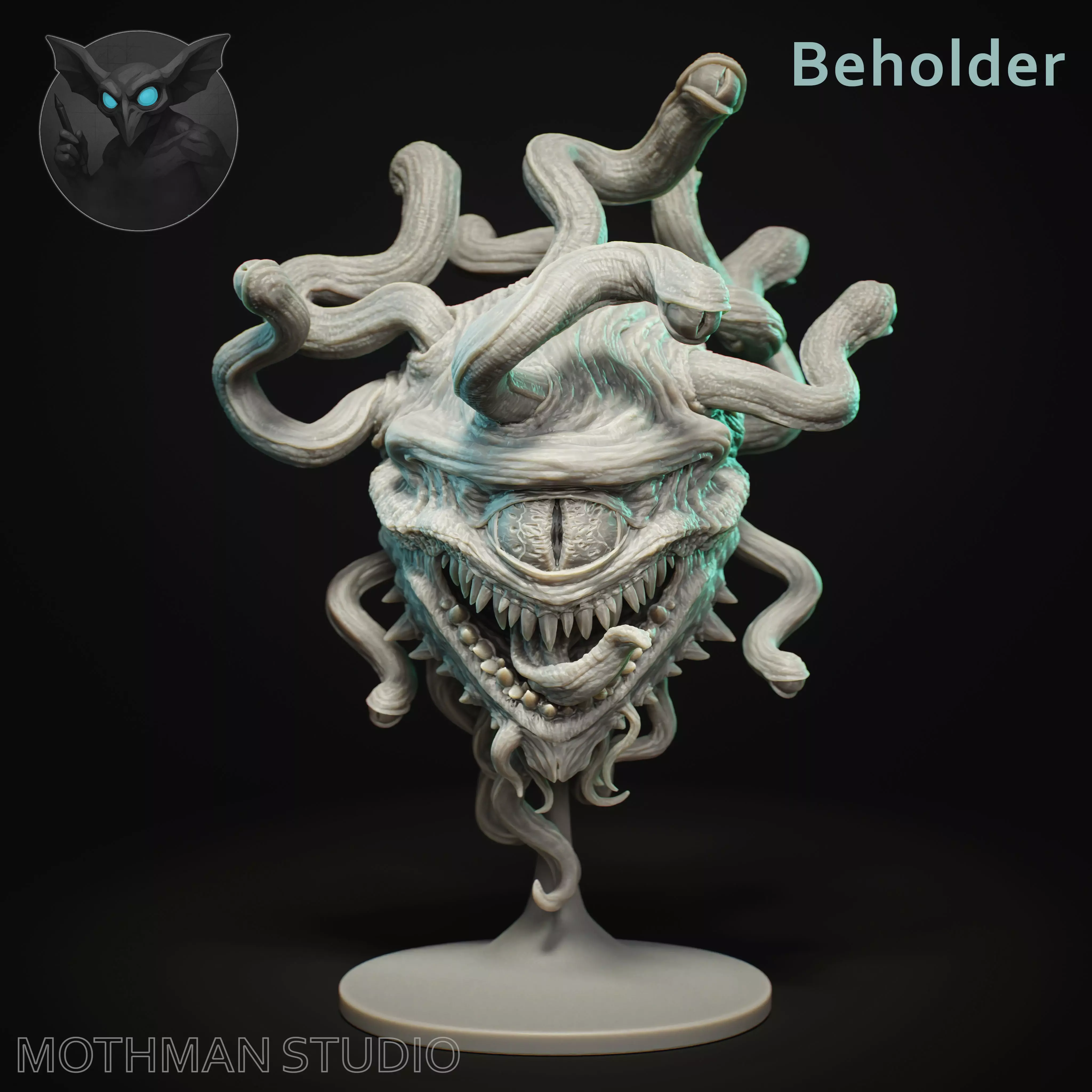 Beholder mini figure DnD Free 3D print model_0