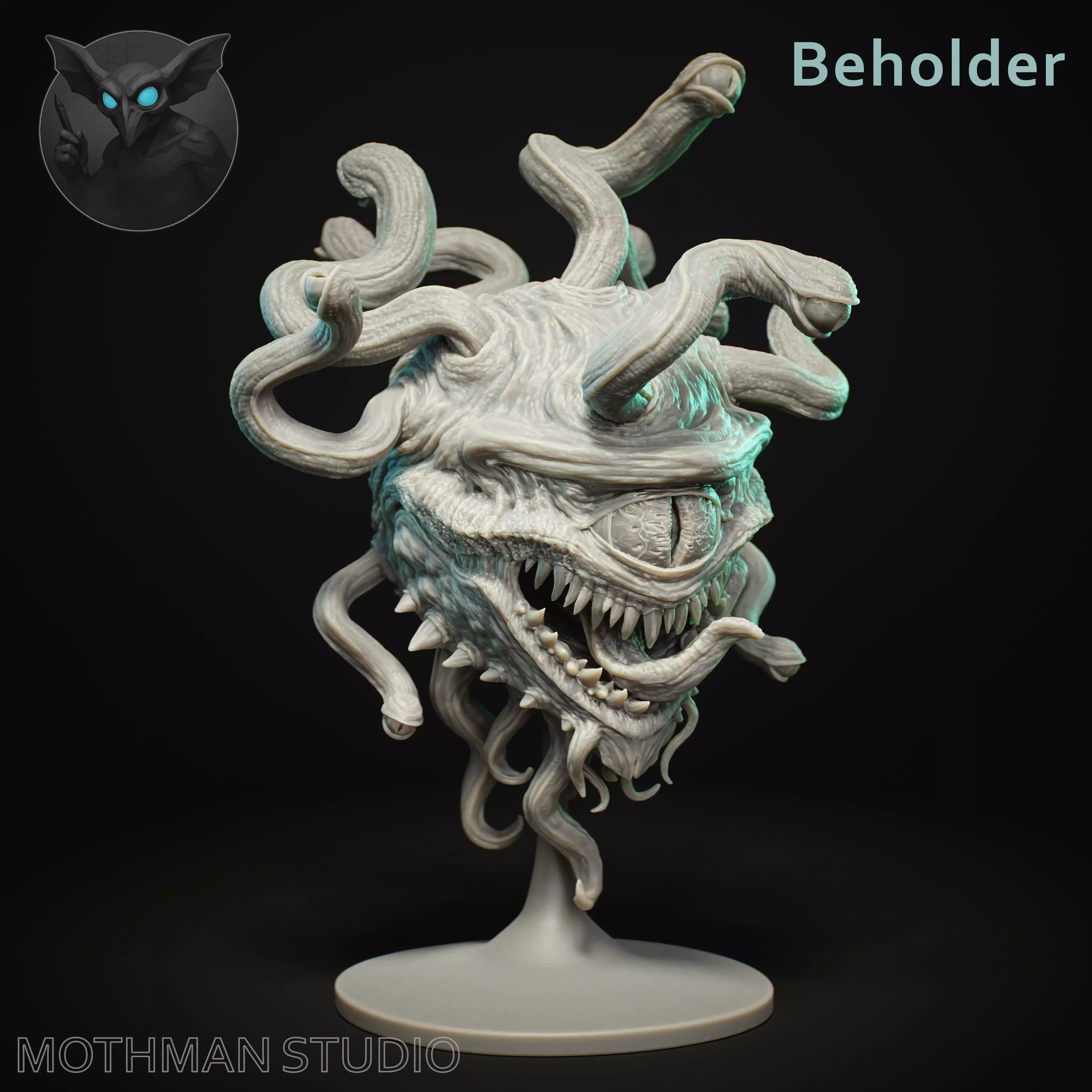 Beholder mini figure DnD Free 3D print model_1
