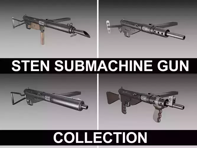 STEN Submachine gun - Collection