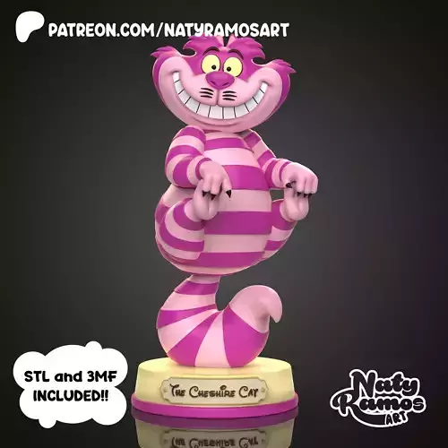THE CHESHIRE CAT 3D print model