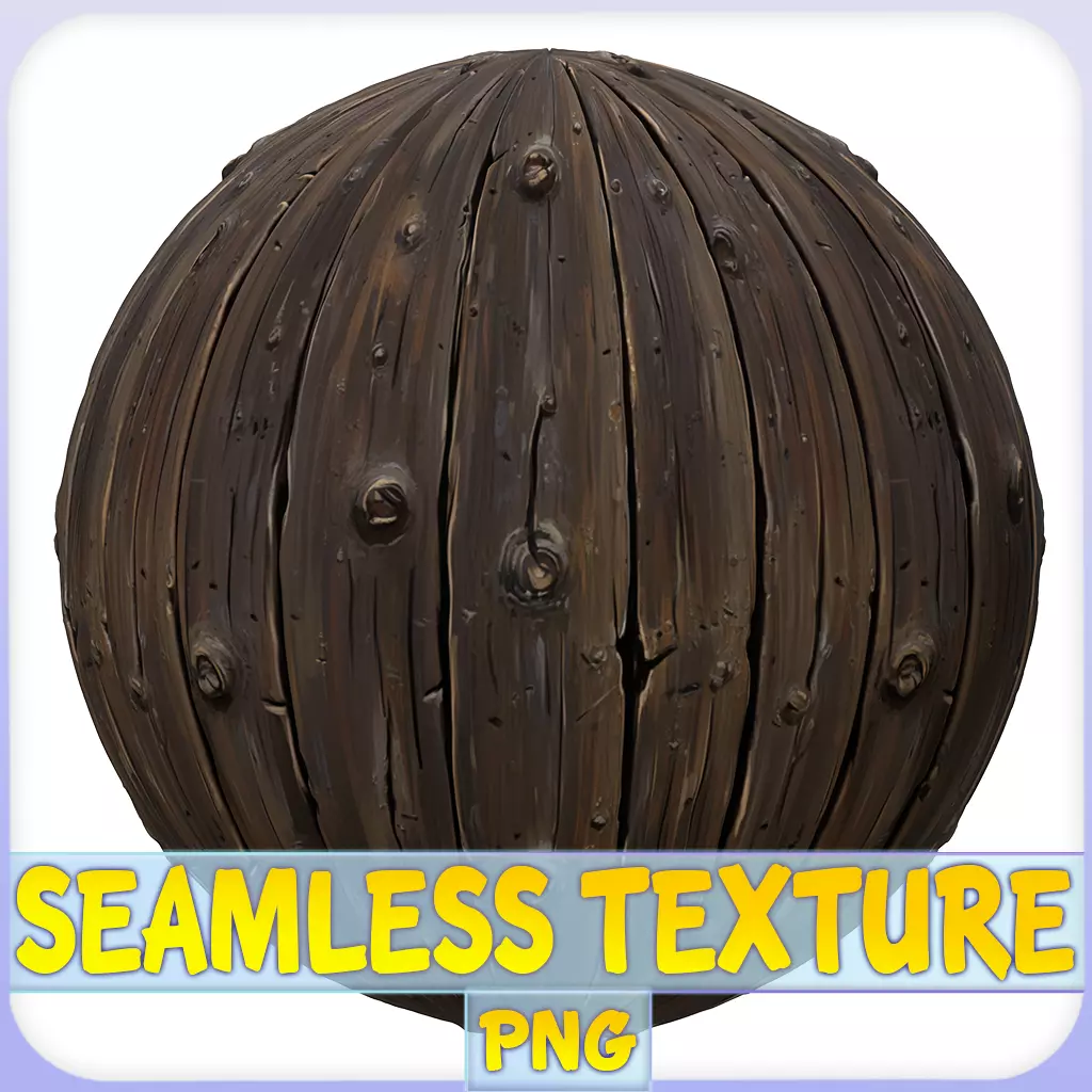 Stylized Wood Floor Seamless Texture Texture
