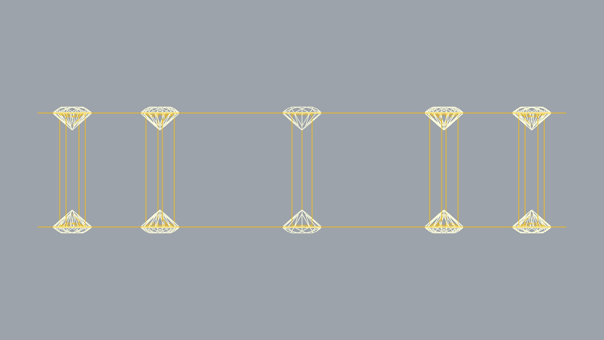 Sleek Modern Gem-Studded Ring JDBCo 3D print model_14