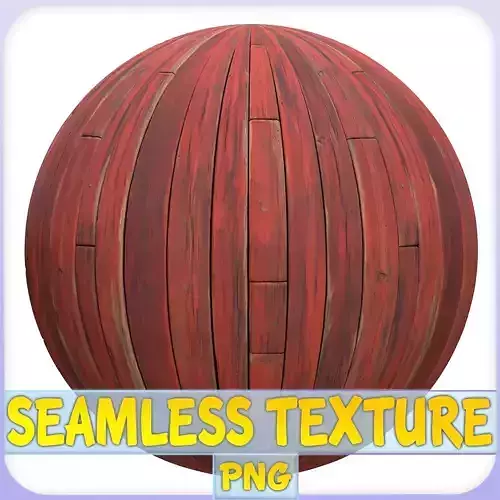 Stylized Wood Floor Seamless Texture