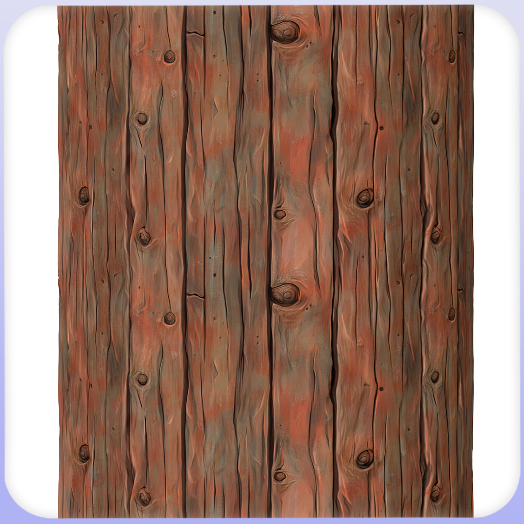 Stylized Wood Floor Seamless Texture Texture_3