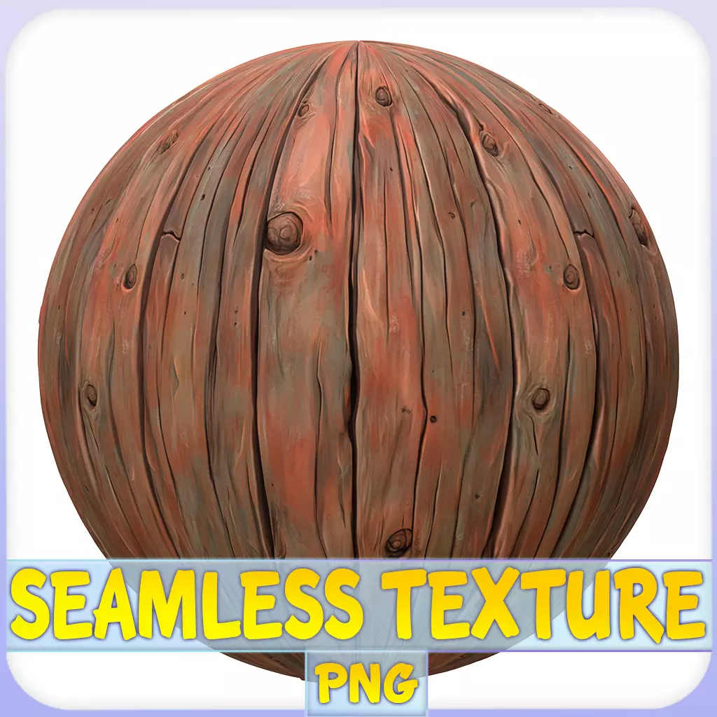 Stylized Wood Floor Seamless Texture Texture_0