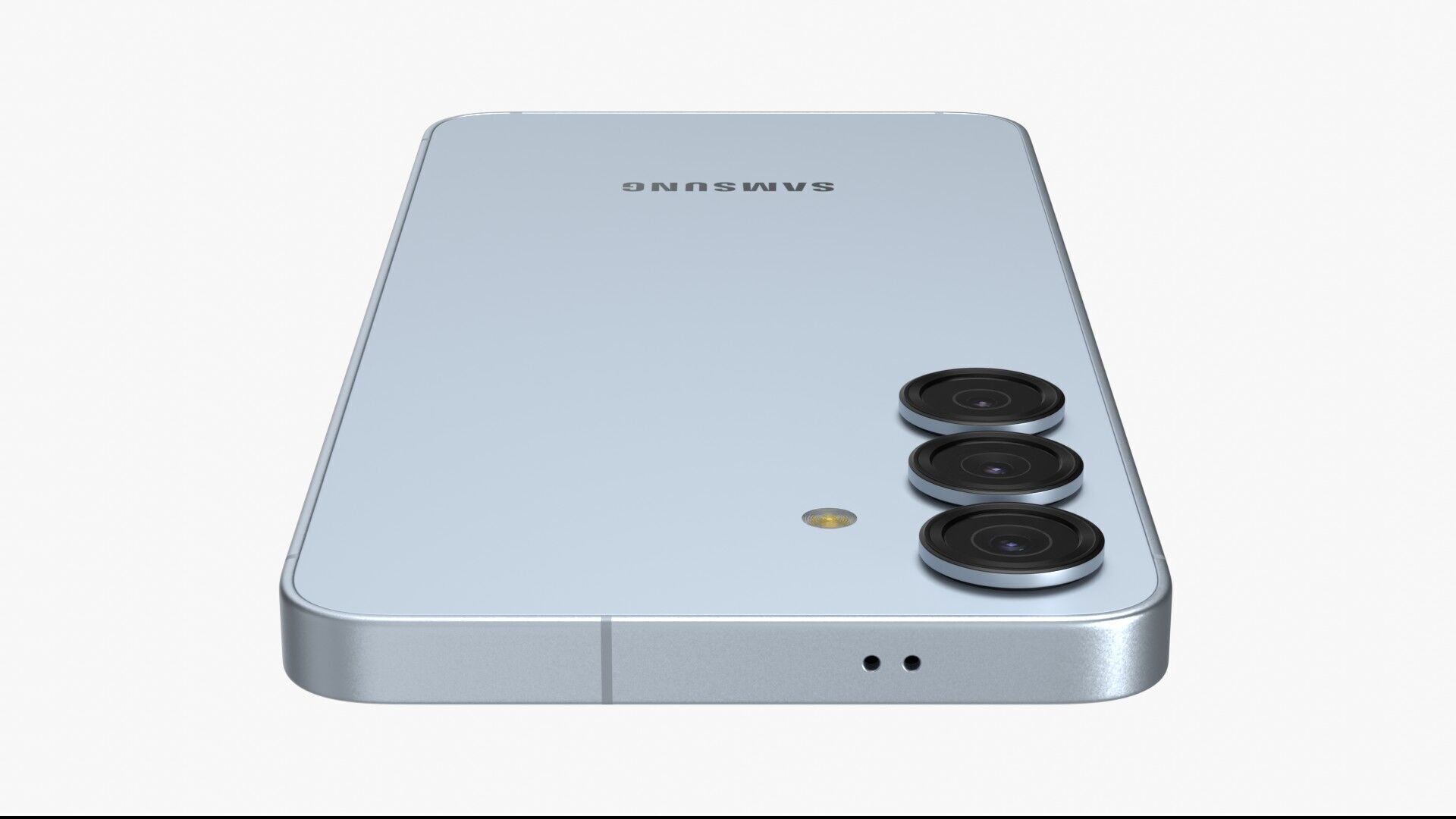 Samsung Galaxy S25 Icy Blue 3D model_4