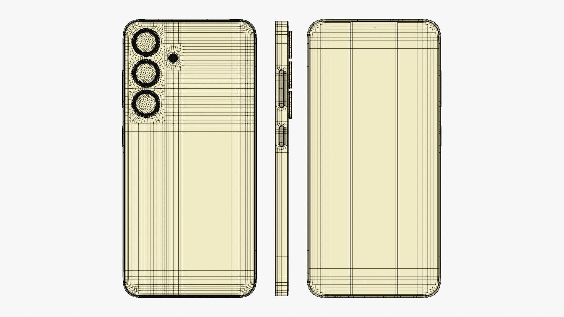 Samsung Galaxy S25 Icy Blue 3D model_13