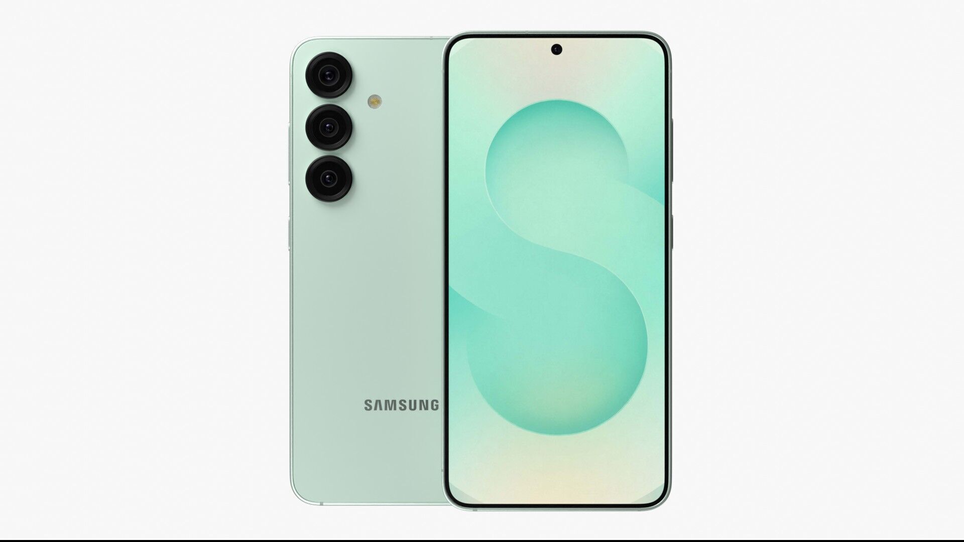 Samsung Galaxy S25 Mint 3D model_1